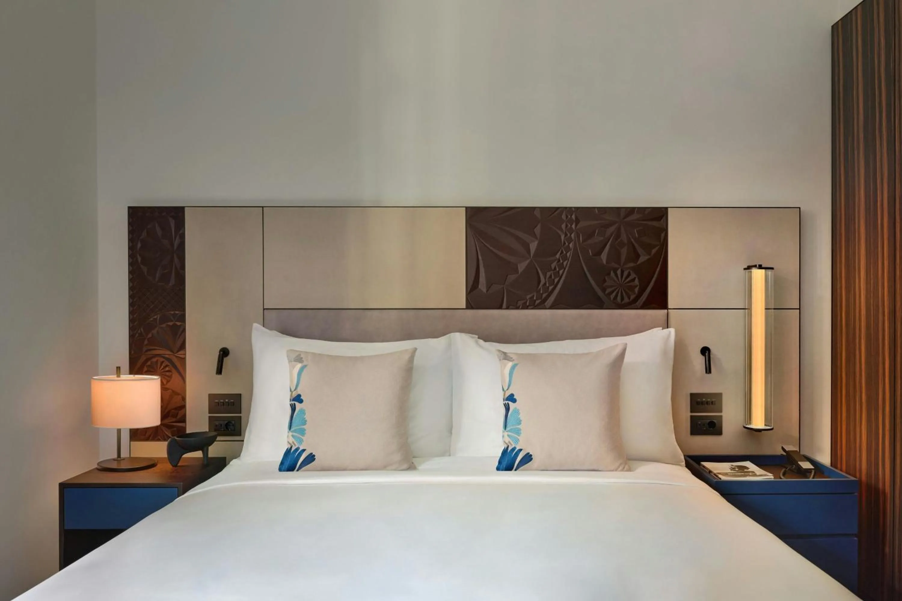 Bedroom, Bed in Dorothea Hotel, Budapest, Autograph Collection