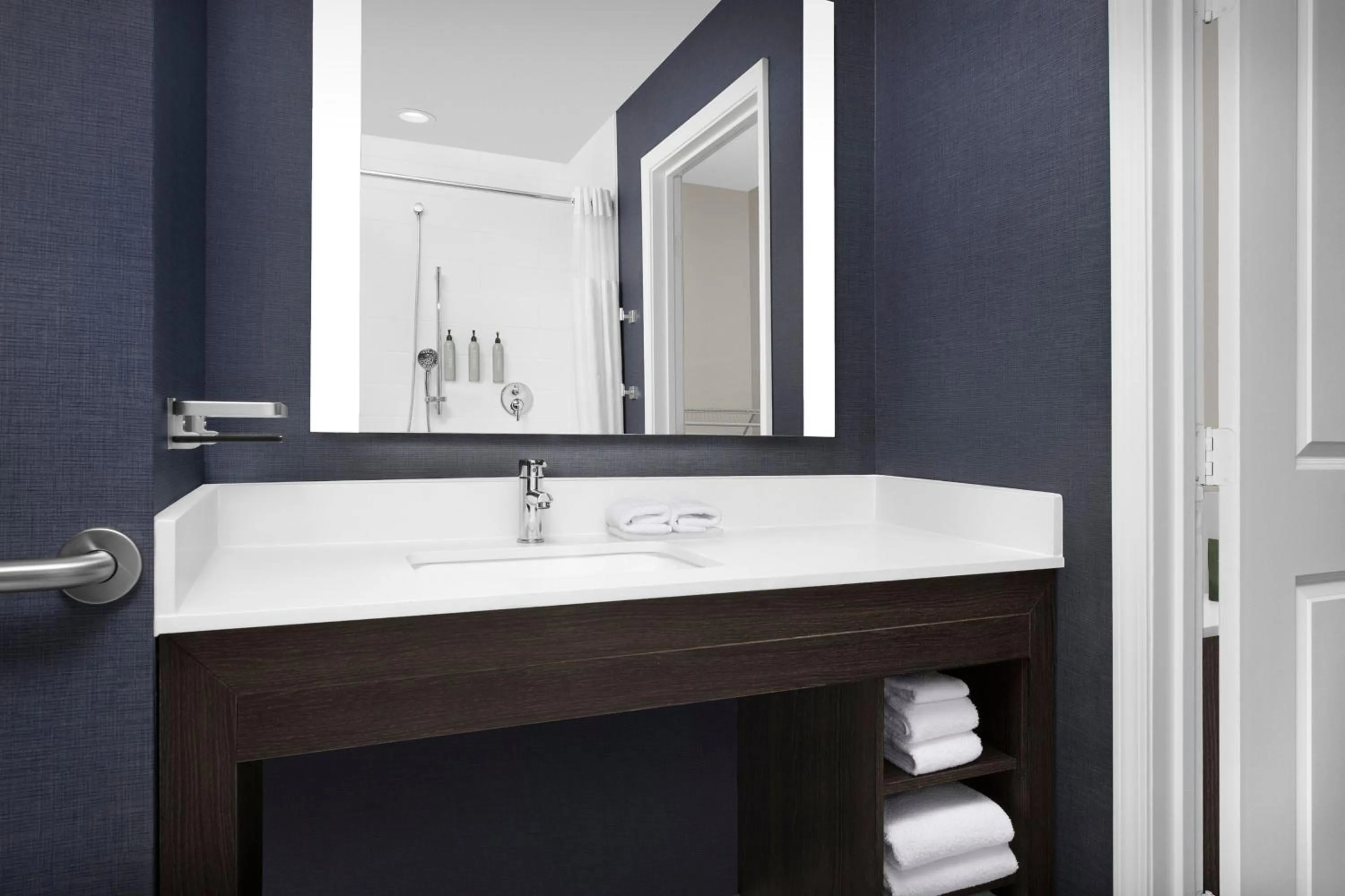 Bathroom in Residence Inn by Marriott Galveston Island