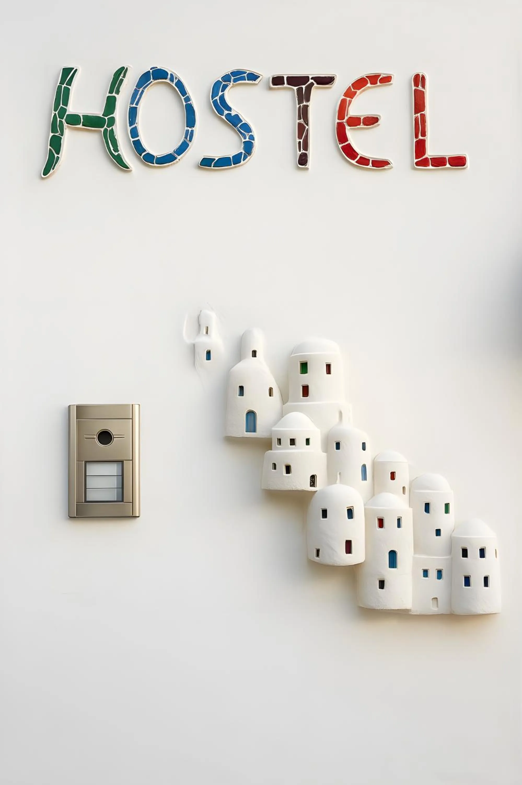 Facade/entrance in Hostel Brikette