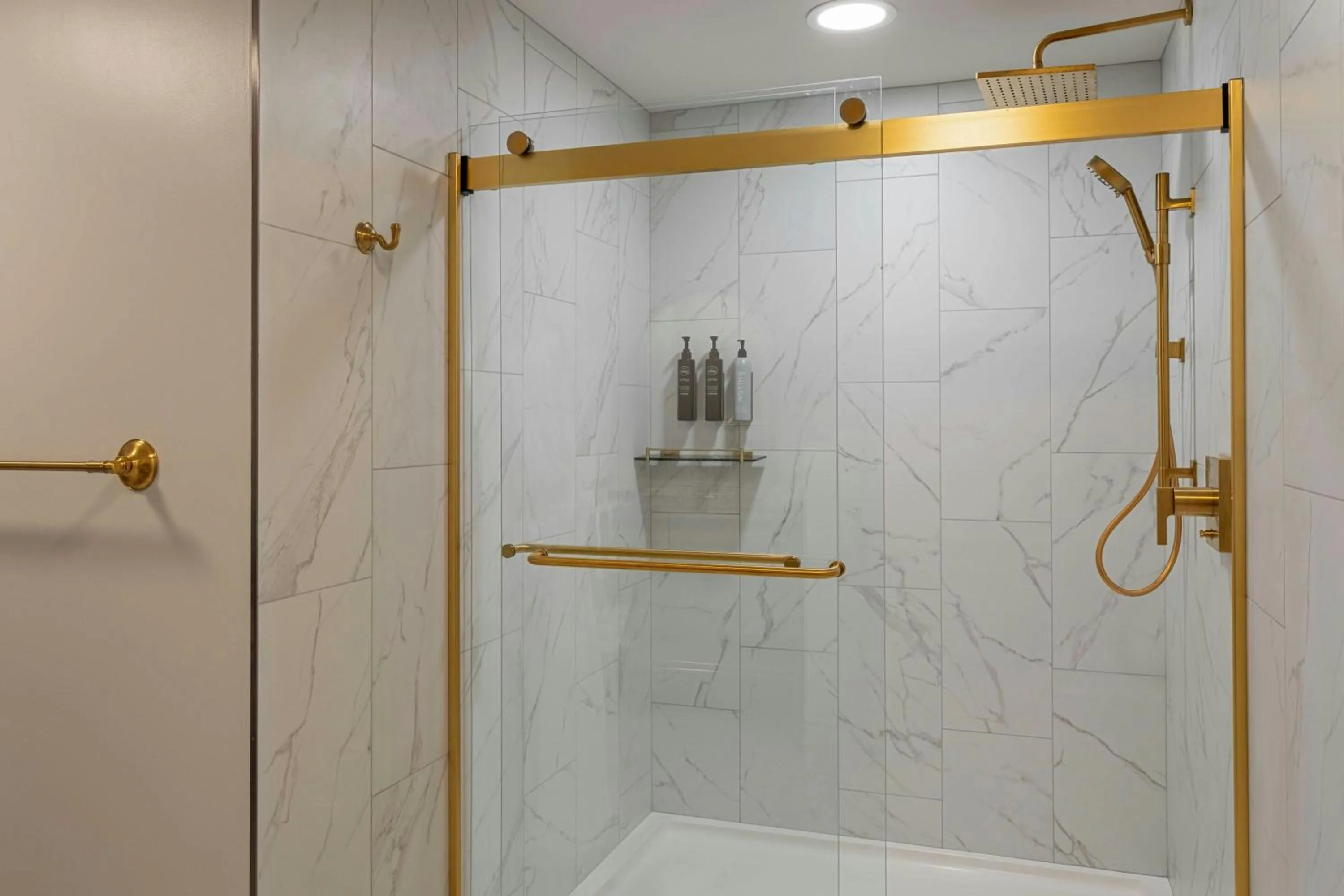 Bathroom in The Publisher, Downtown Fredericksburg, a Tribute Portfolio Hotel