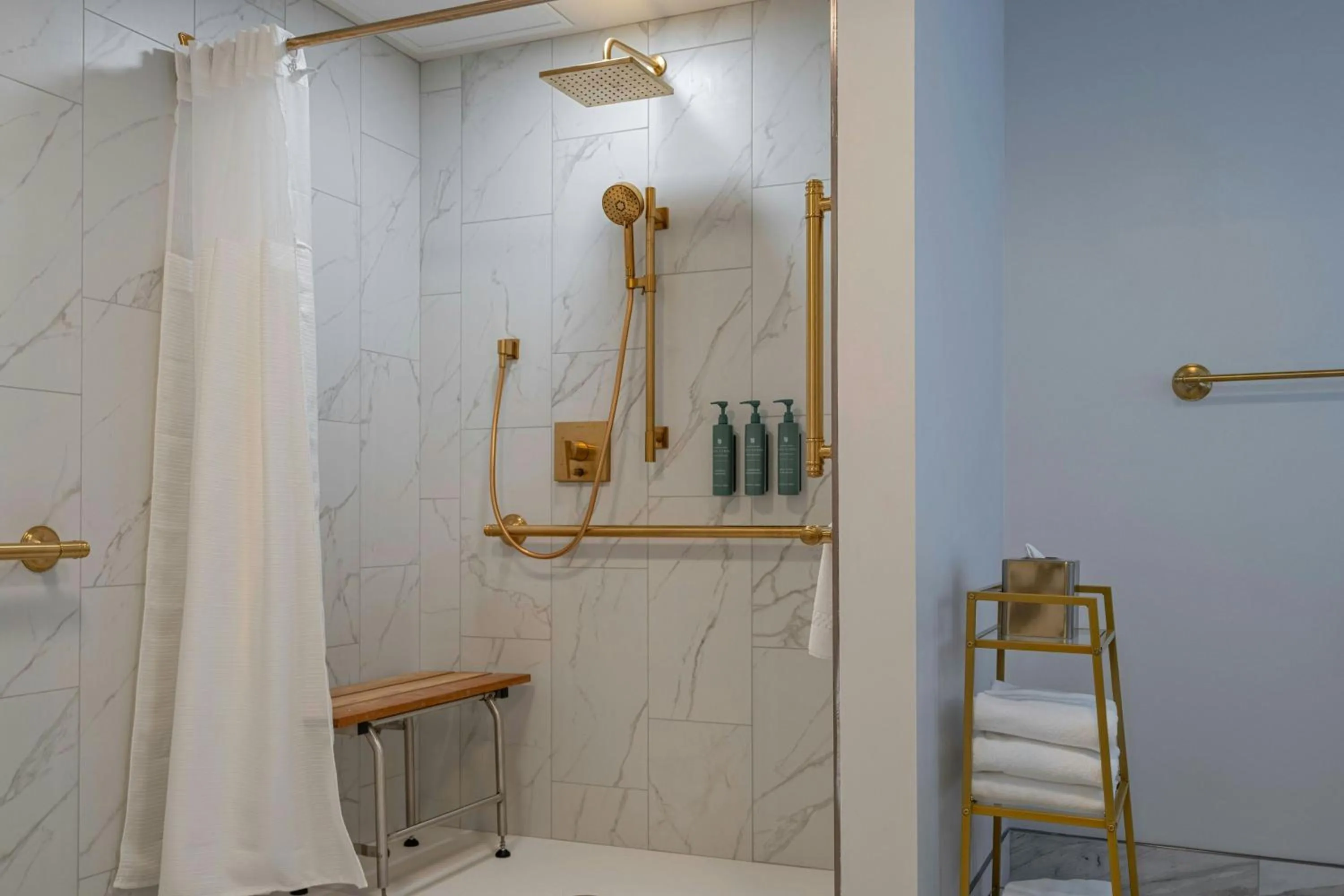 Bathroom in The Publisher, Downtown Fredericksburg, a Tribute Portfolio Hotel