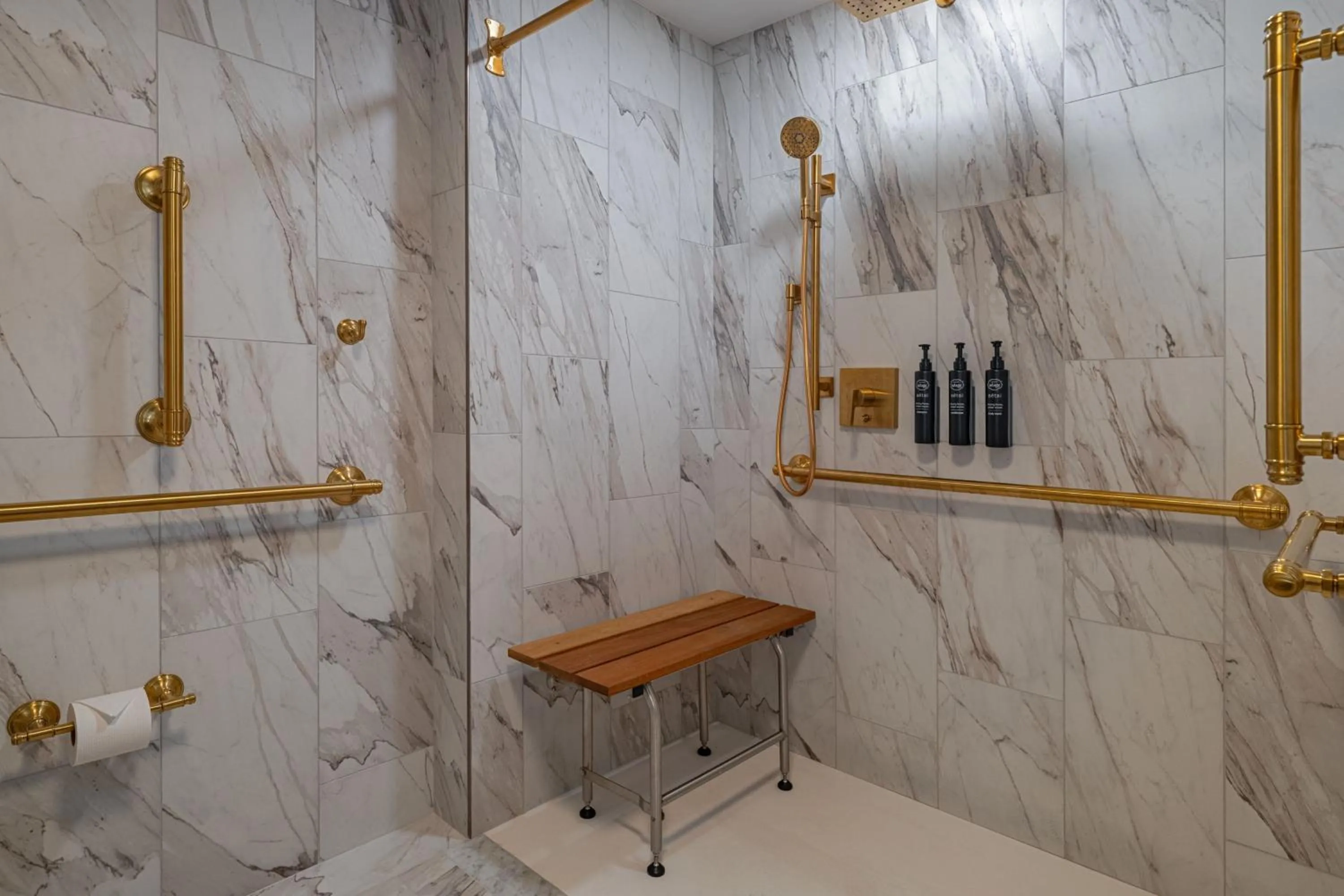 Bathroom in The Publisher, Downtown Fredericksburg, a Tribute Portfolio Hotel