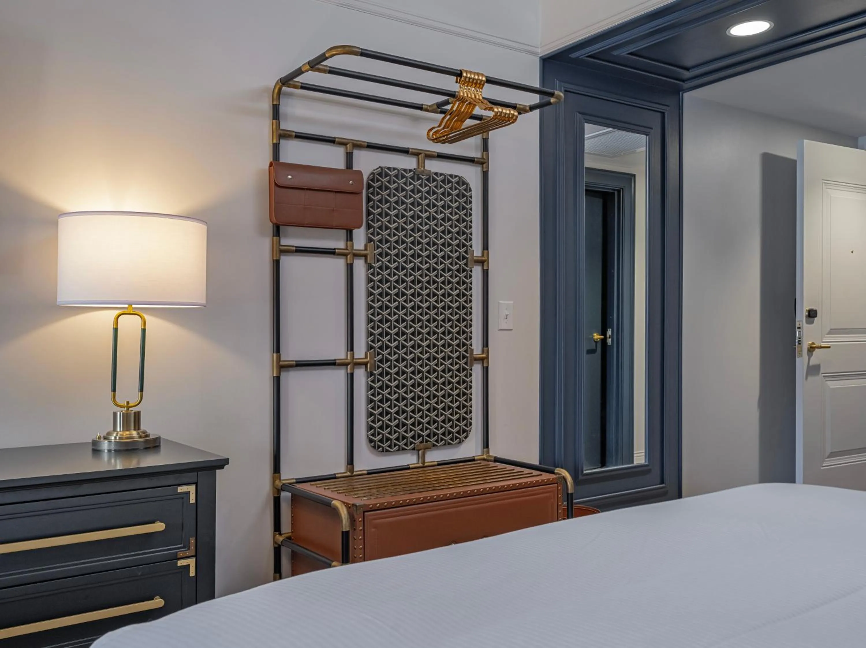 Bedroom, Bed in The Publisher, Downtown Fredericksburg, a Tribute Portfolio Hotel