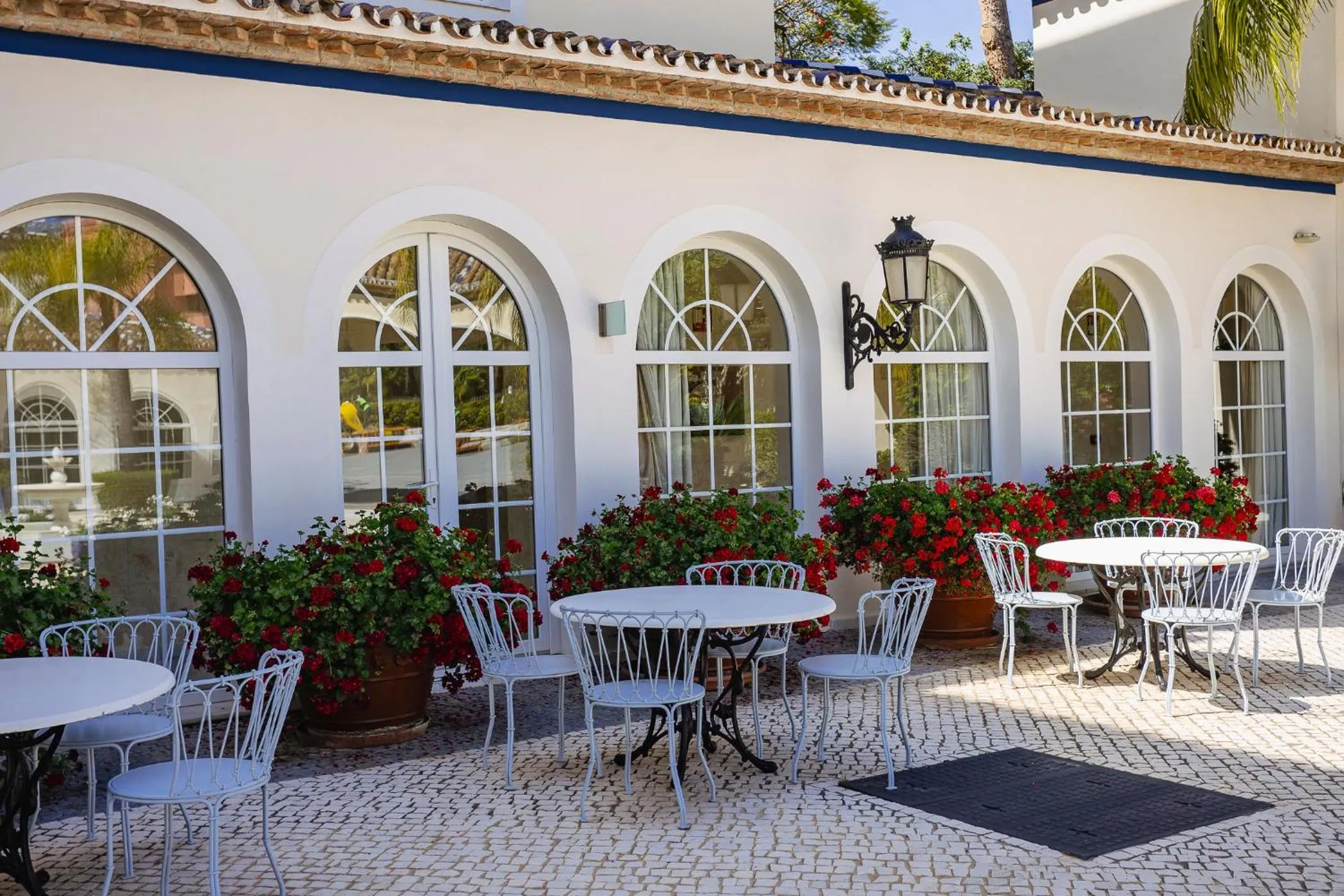 Patio in Grand Hotel Las Dunas