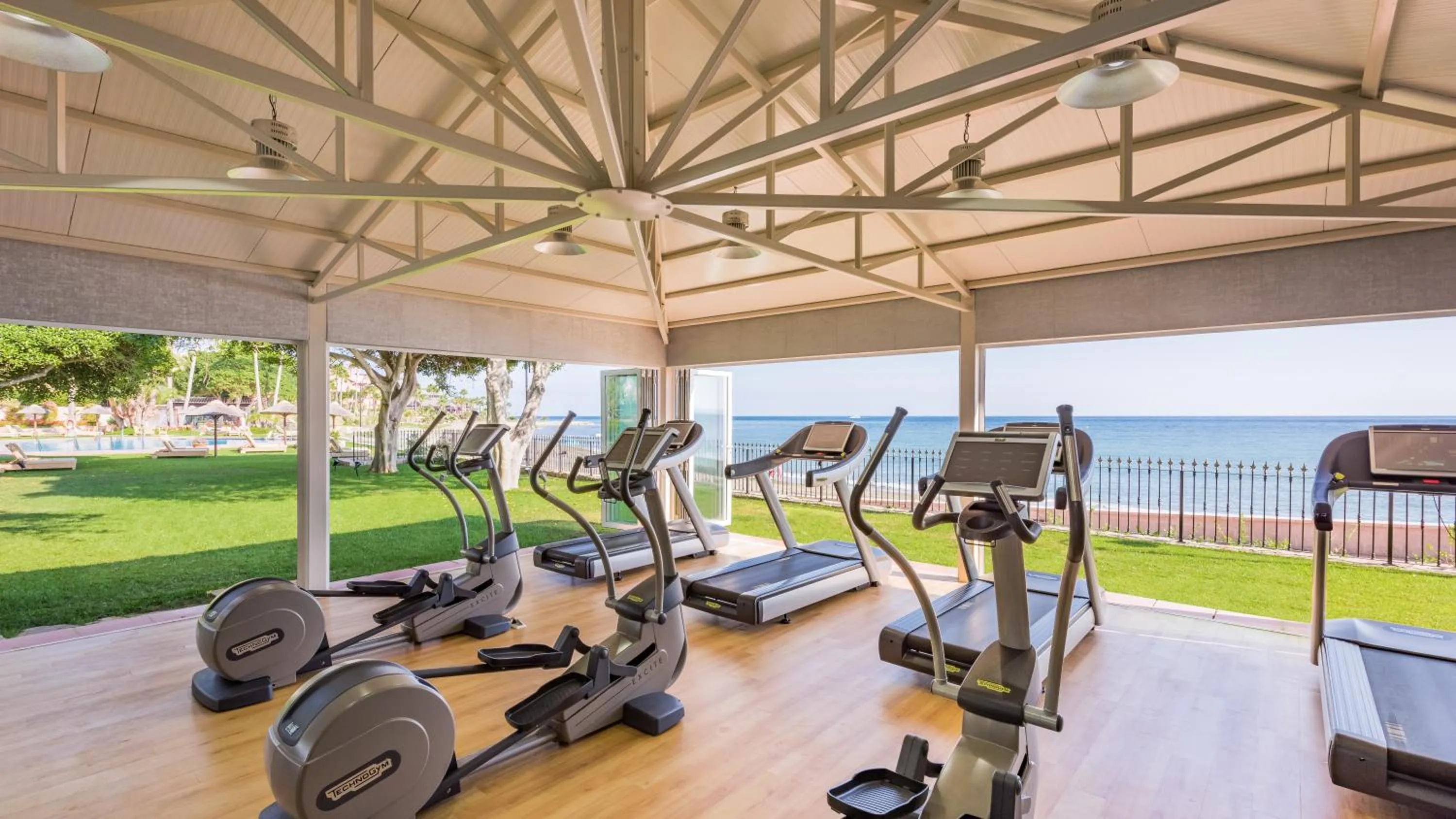 Fitness centre/facilities in Grand Hotel Las Dunas