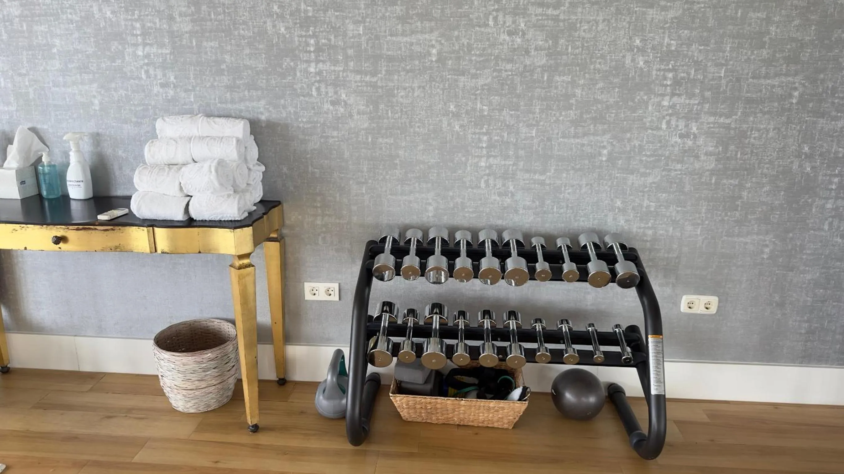 Fitness centre/facilities in Grand Hotel Las Dunas