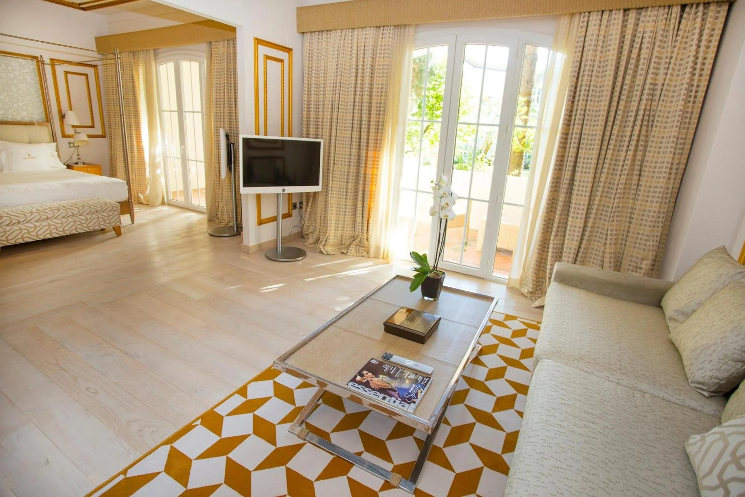 Bed in Grand Hotel Las Dunas