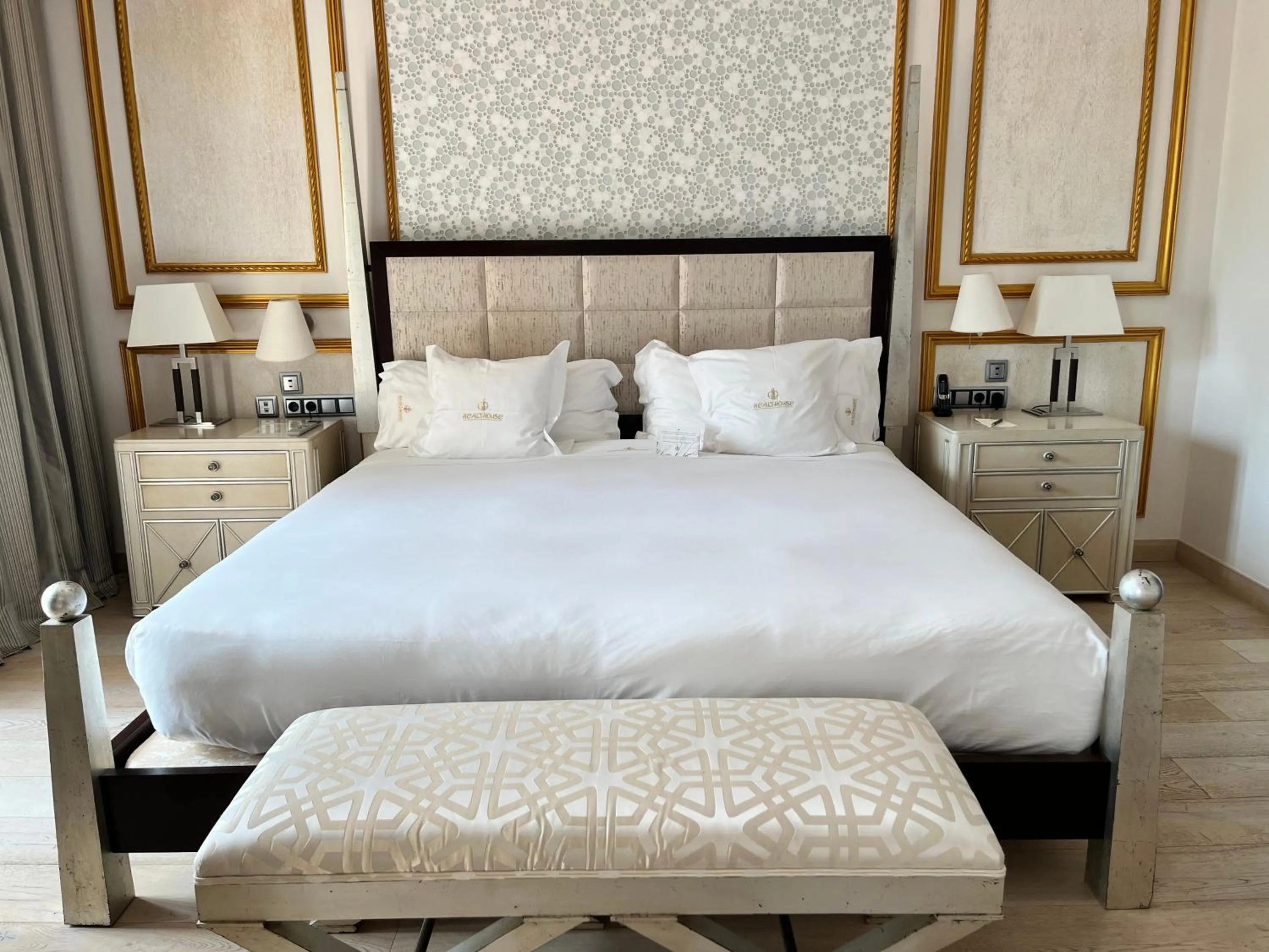 Bed in Grand Hotel Las Dunas