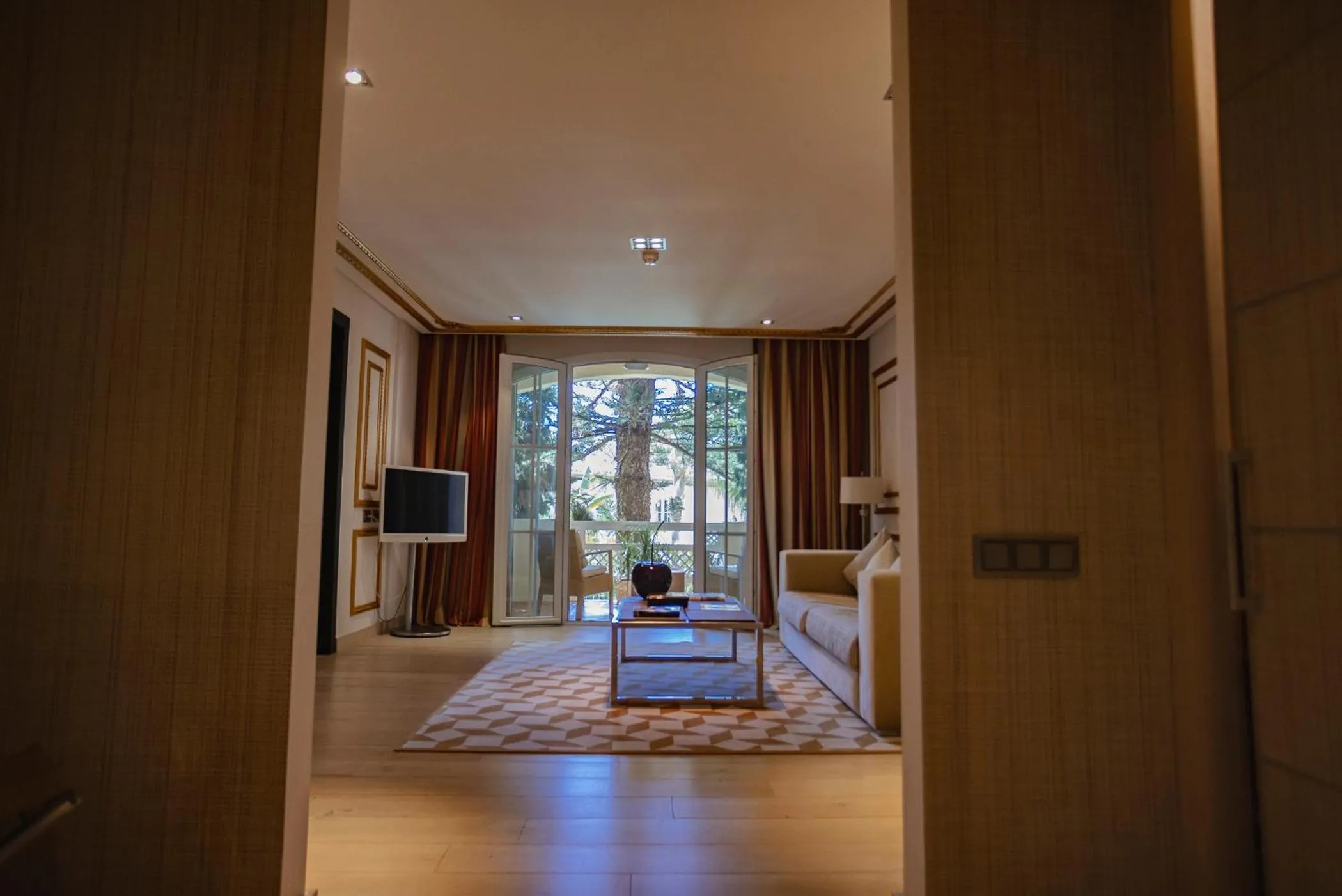 Bed in Grand Hotel Las Dunas