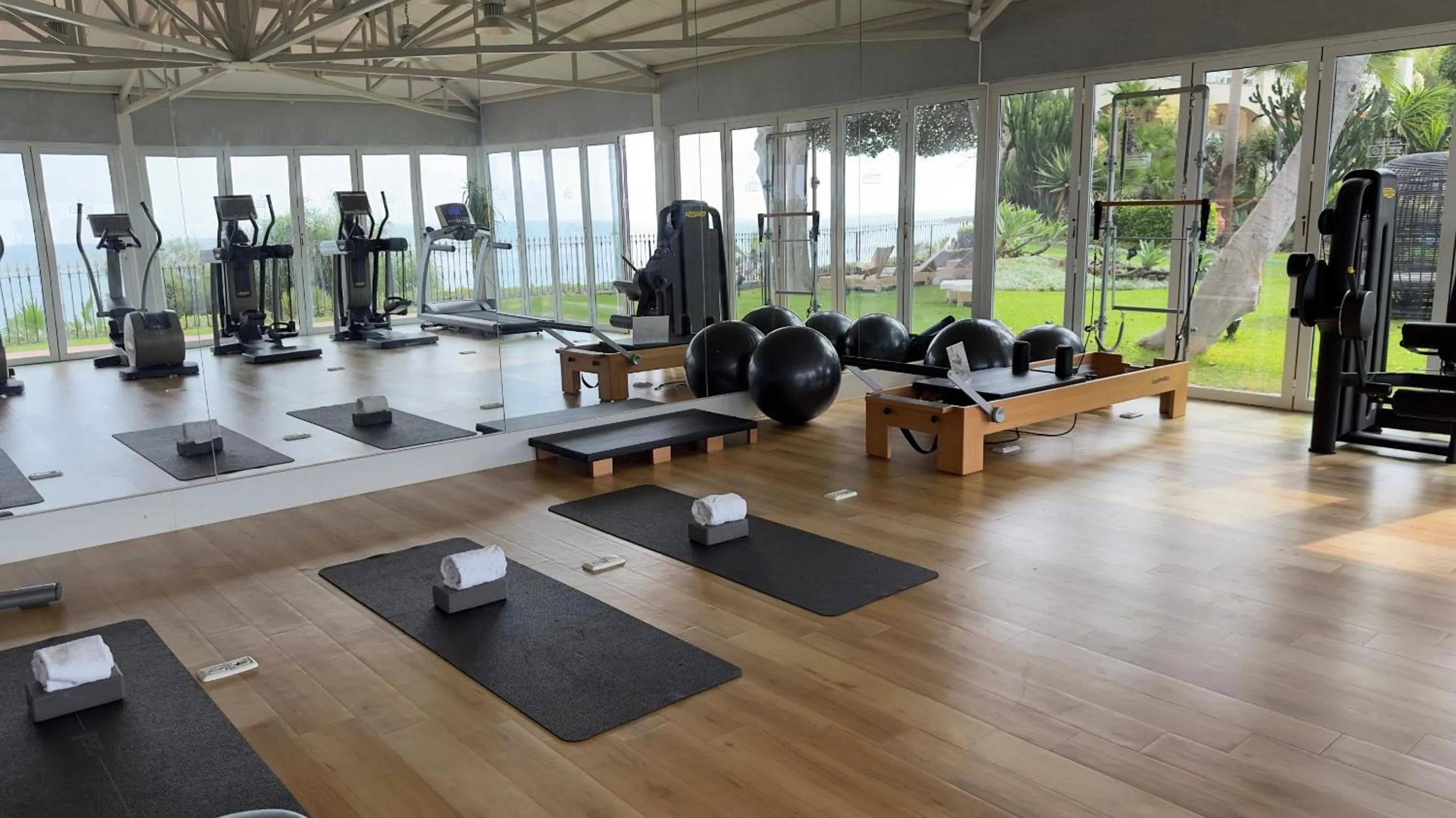 Fitness centre/facilities in Grand Hotel Las Dunas