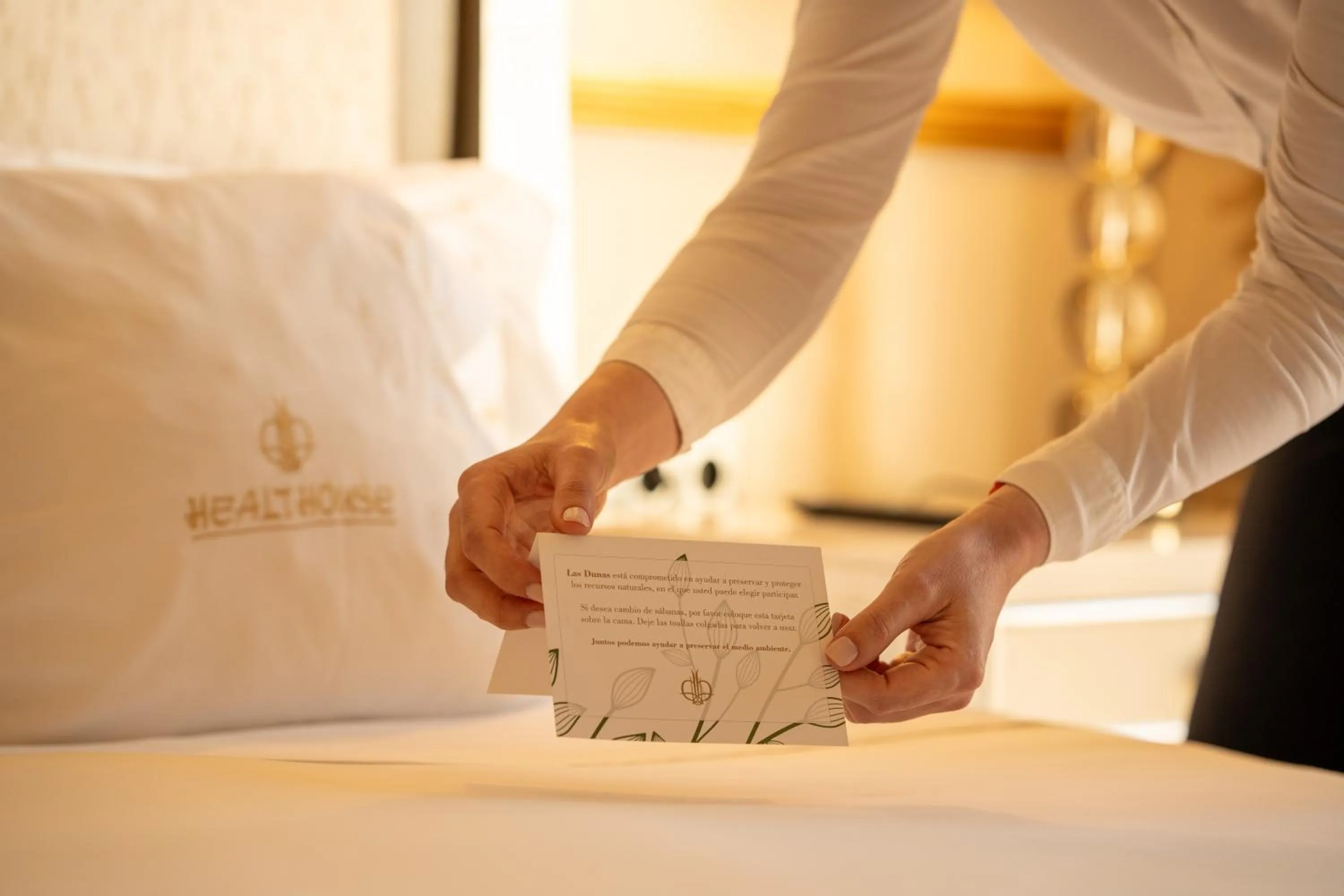 Bed in Grand Hotel Las Dunas