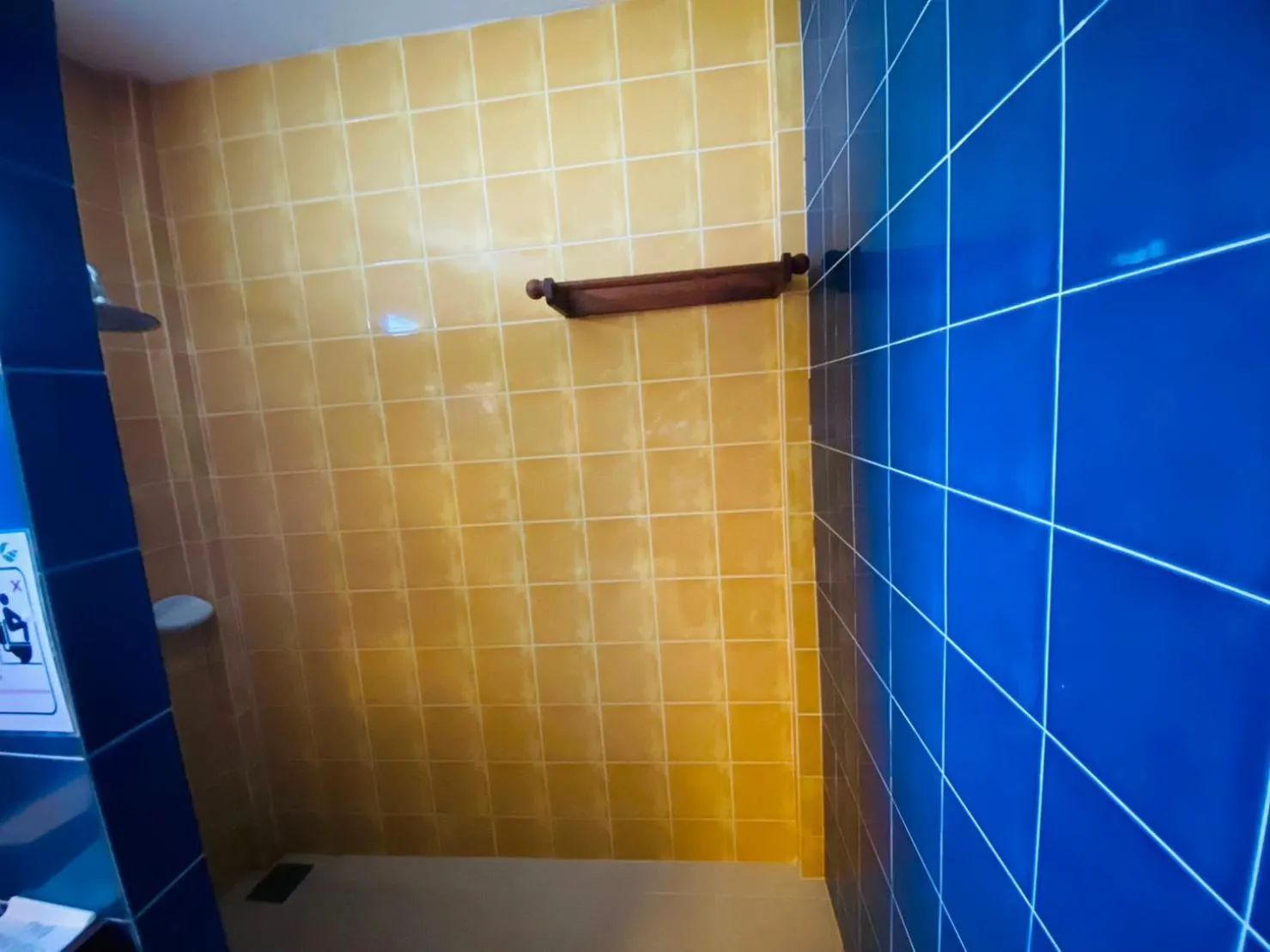 Shower in Hotel and Beach Bungalow at Lanta Resort