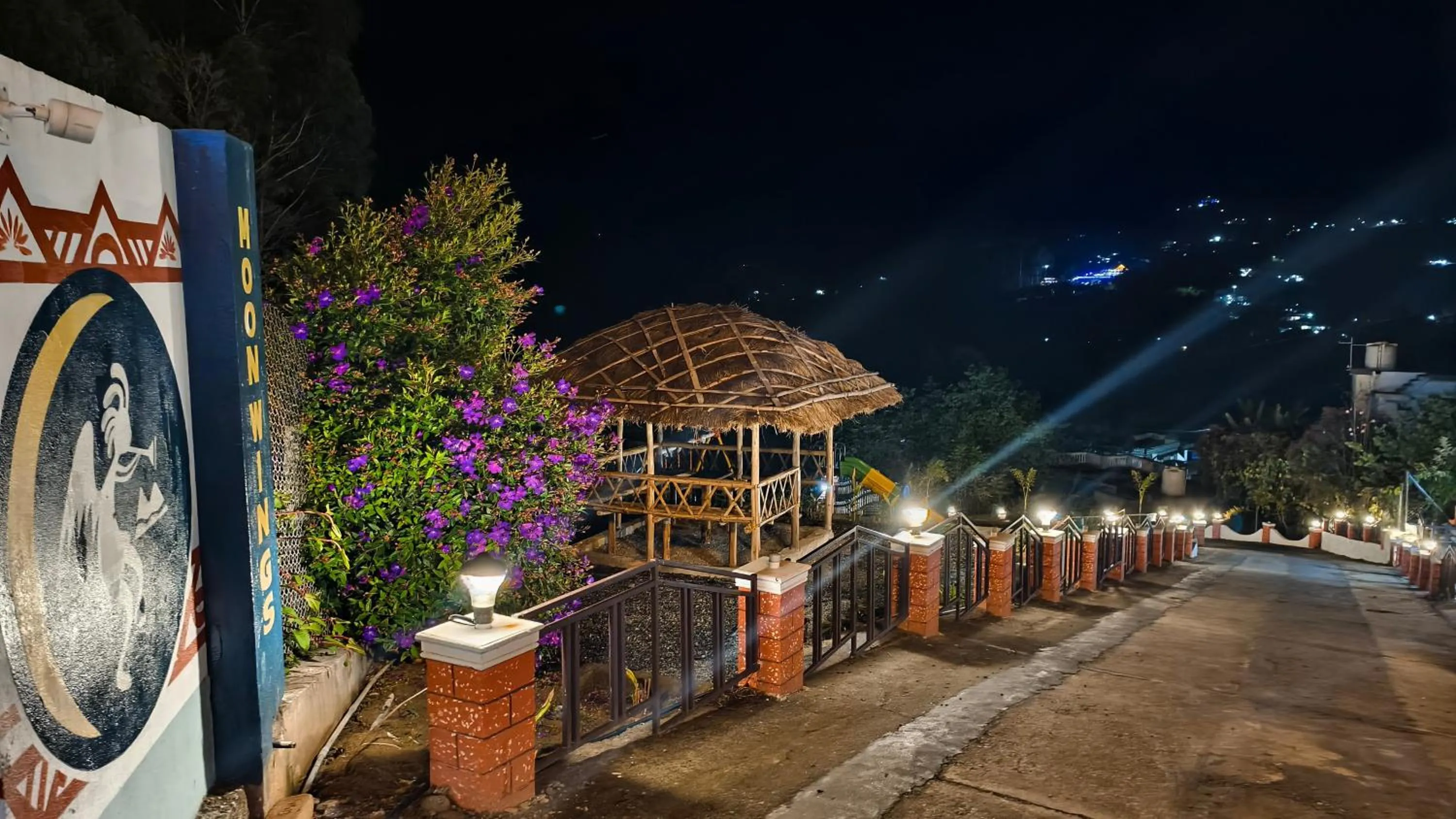 Garden in Moon Wings Mountain Resort, Kanthalloor