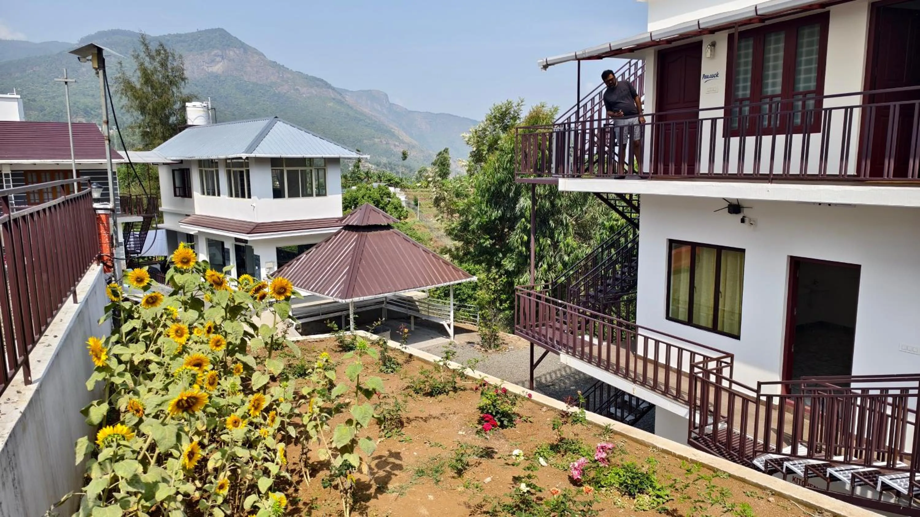 Property building in Moon Wings Mountain Resort, Kanthalloor