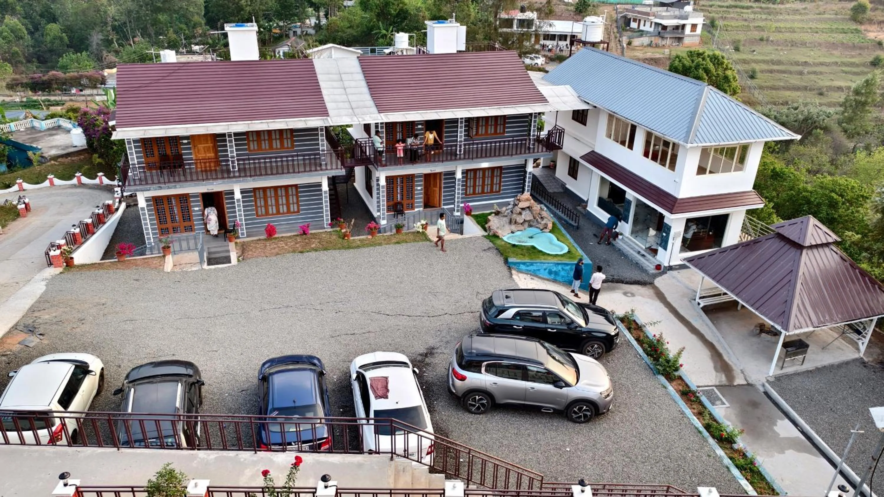 Property building in Moon Wings Mountain Resort, Kanthalloor