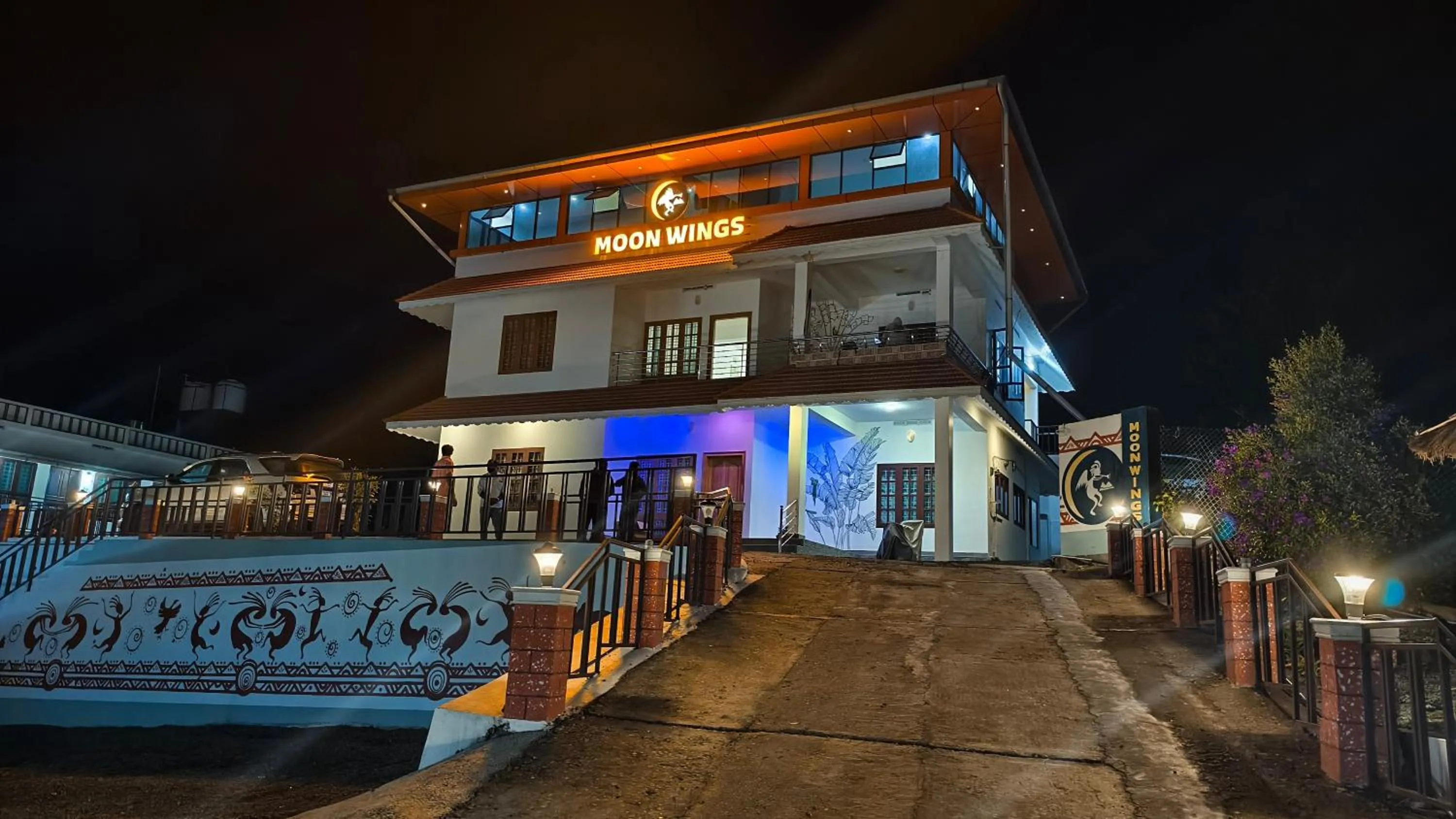 Property building in Moon Wings Mountain Resort, Kanthalloor