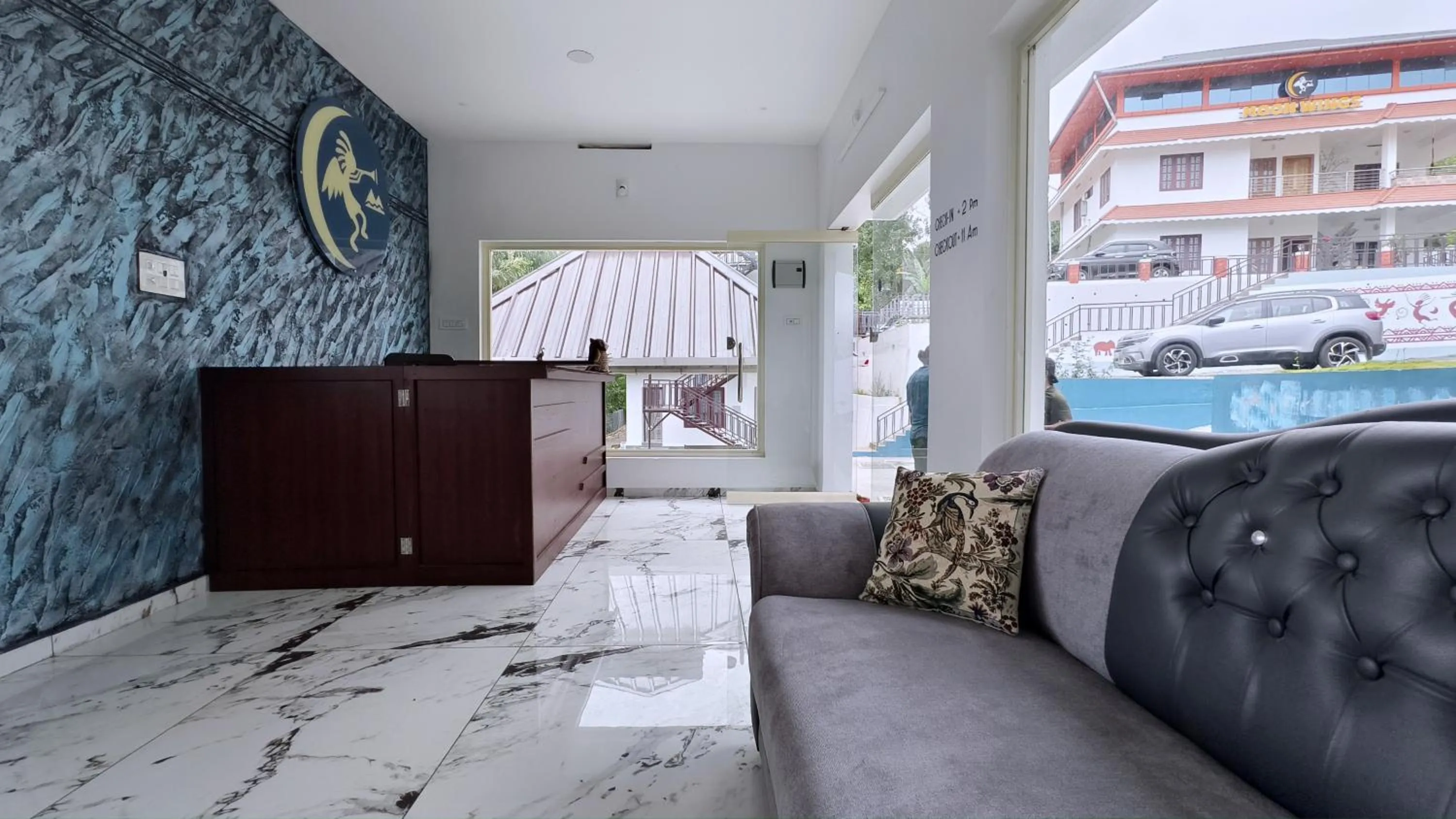Lobby or reception in Moon Wings Mountain Resort, Kanthalloor