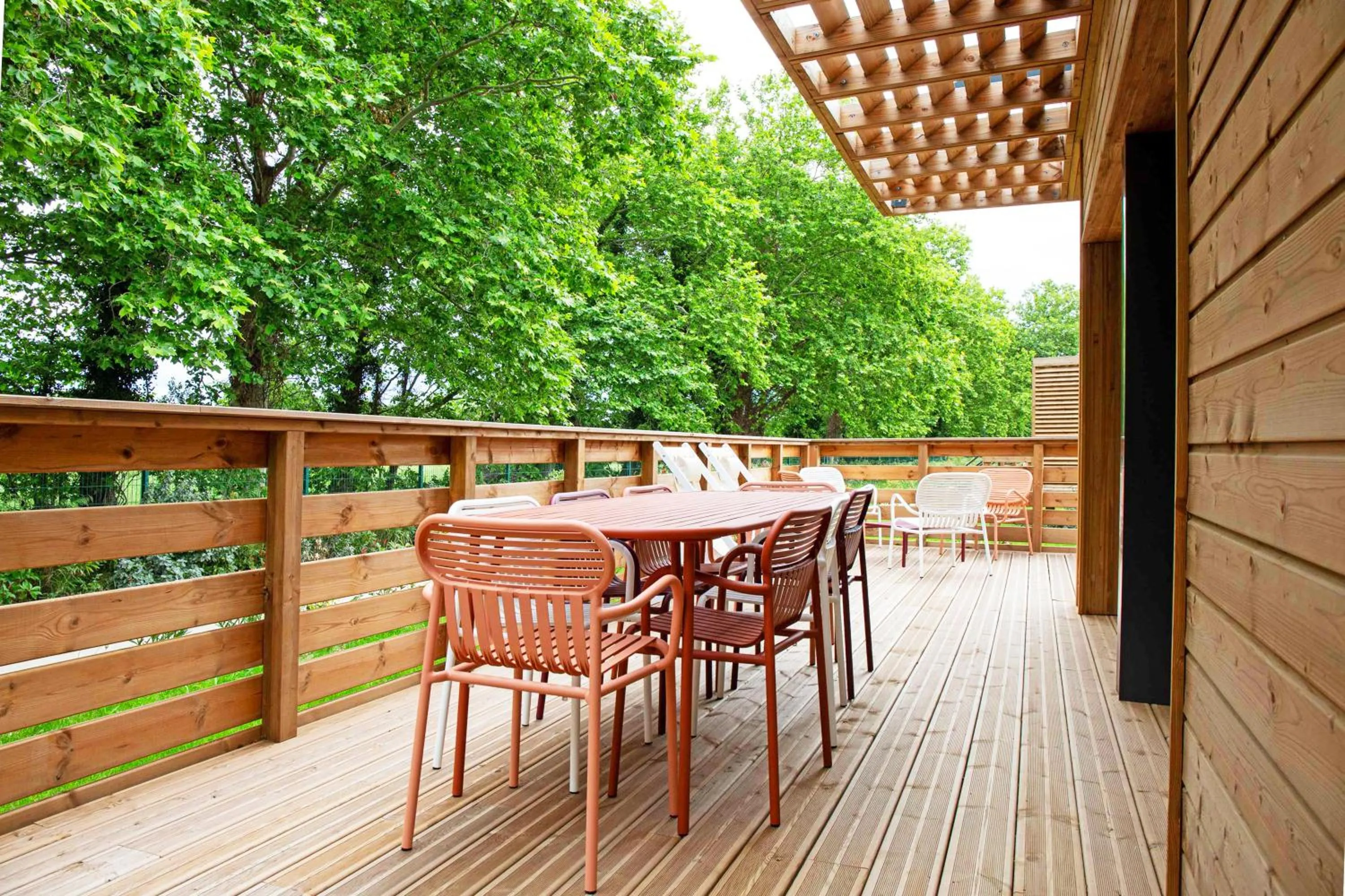 Patio in Résidence Pierre & Vacances Premium Domaine du Golfe du Lion