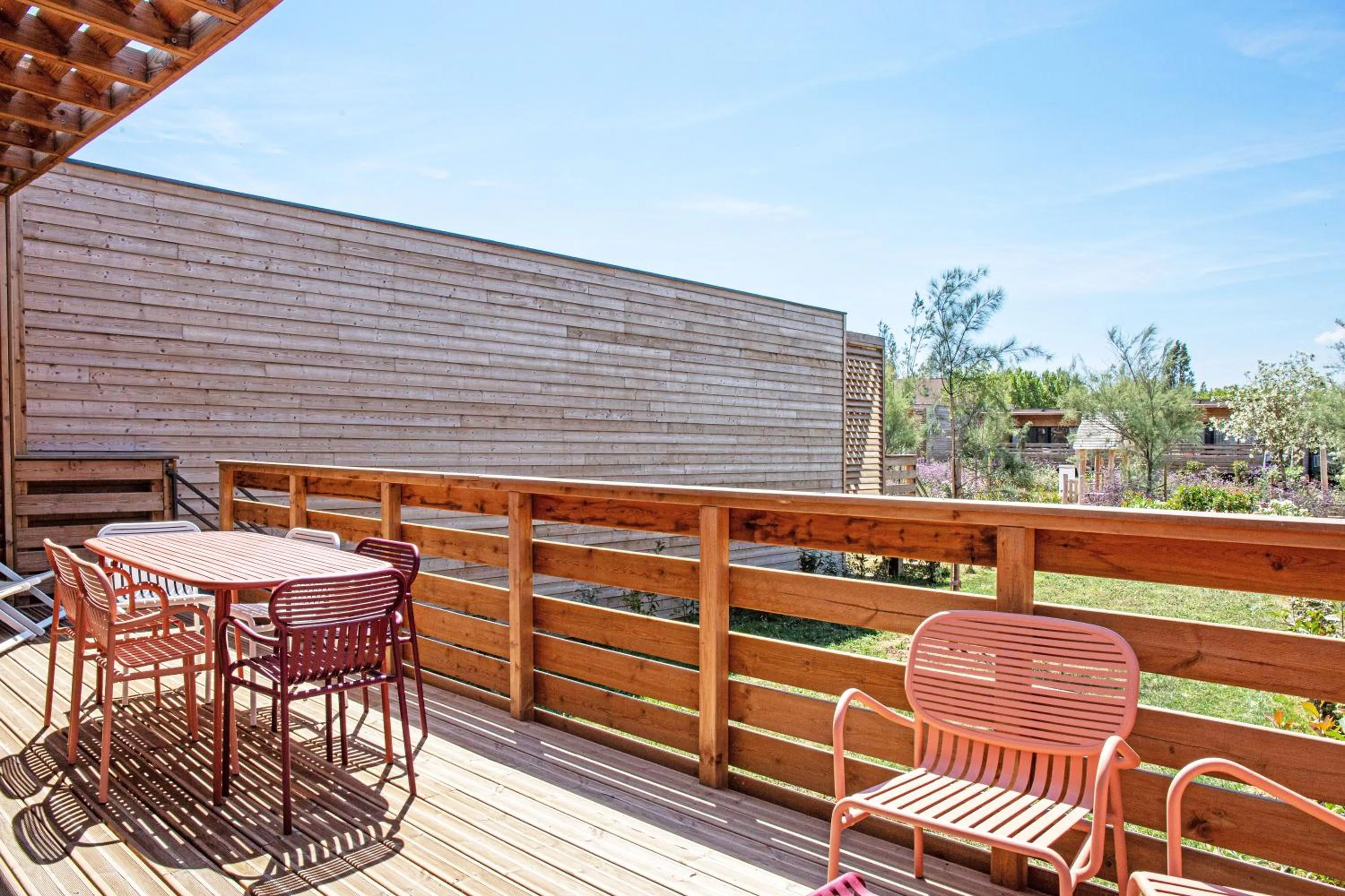 Patio in Résidence Pierre & Vacances Premium Domaine du Golfe du Lion