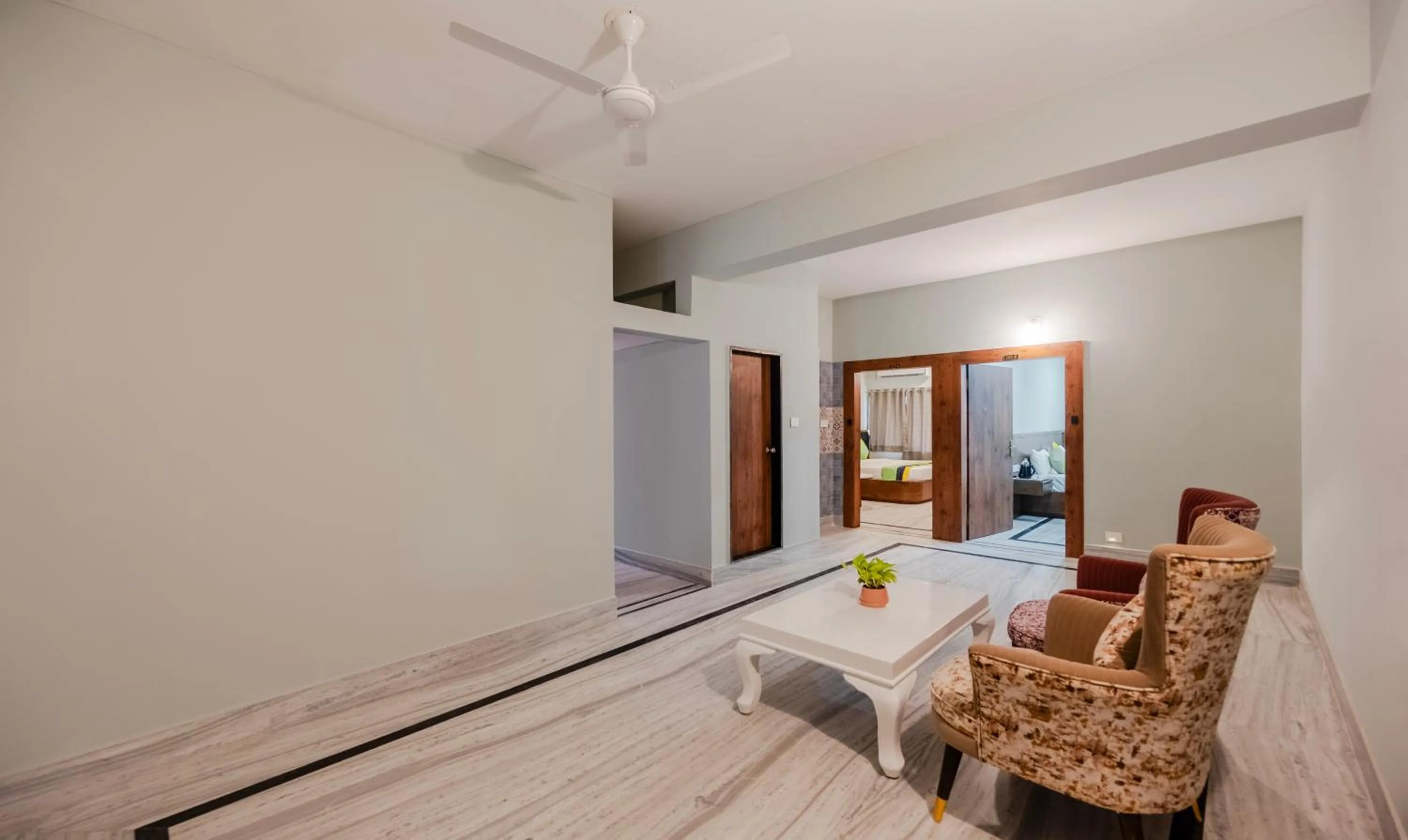 Seating area, Bed in Itsy Hotels Greenland Jungle View