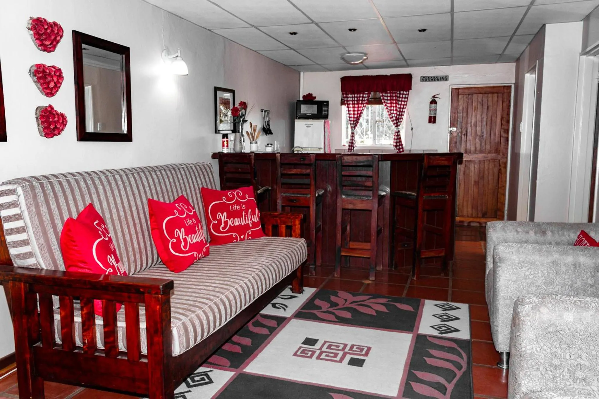 Kitchen or kitchenette in A Cherry Lane Self Catering and B&B