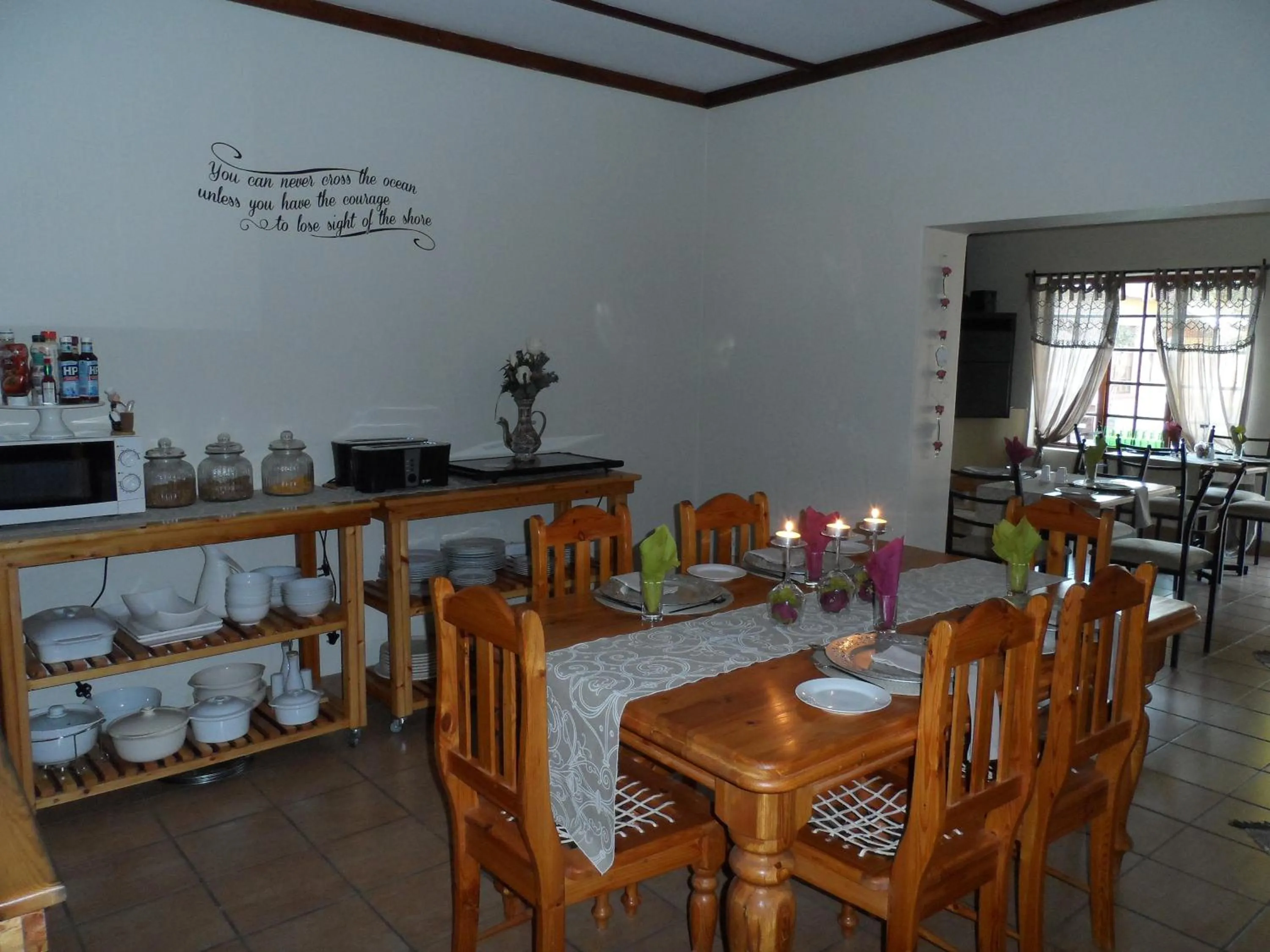 Dining area in A Cherry Lane Self Catering and B&B