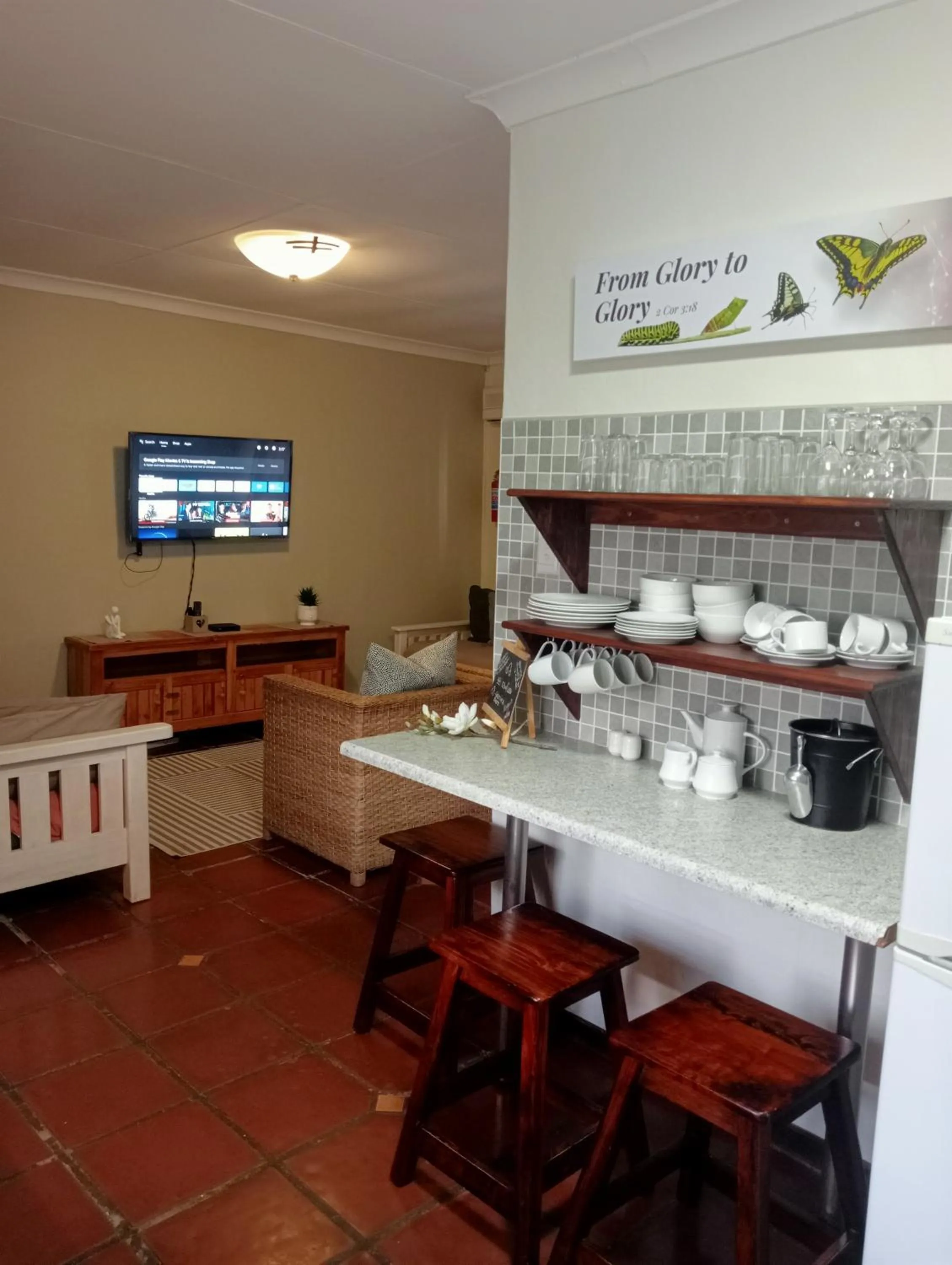 TV and multimedia in A Cherry Lane Self Catering and B&B