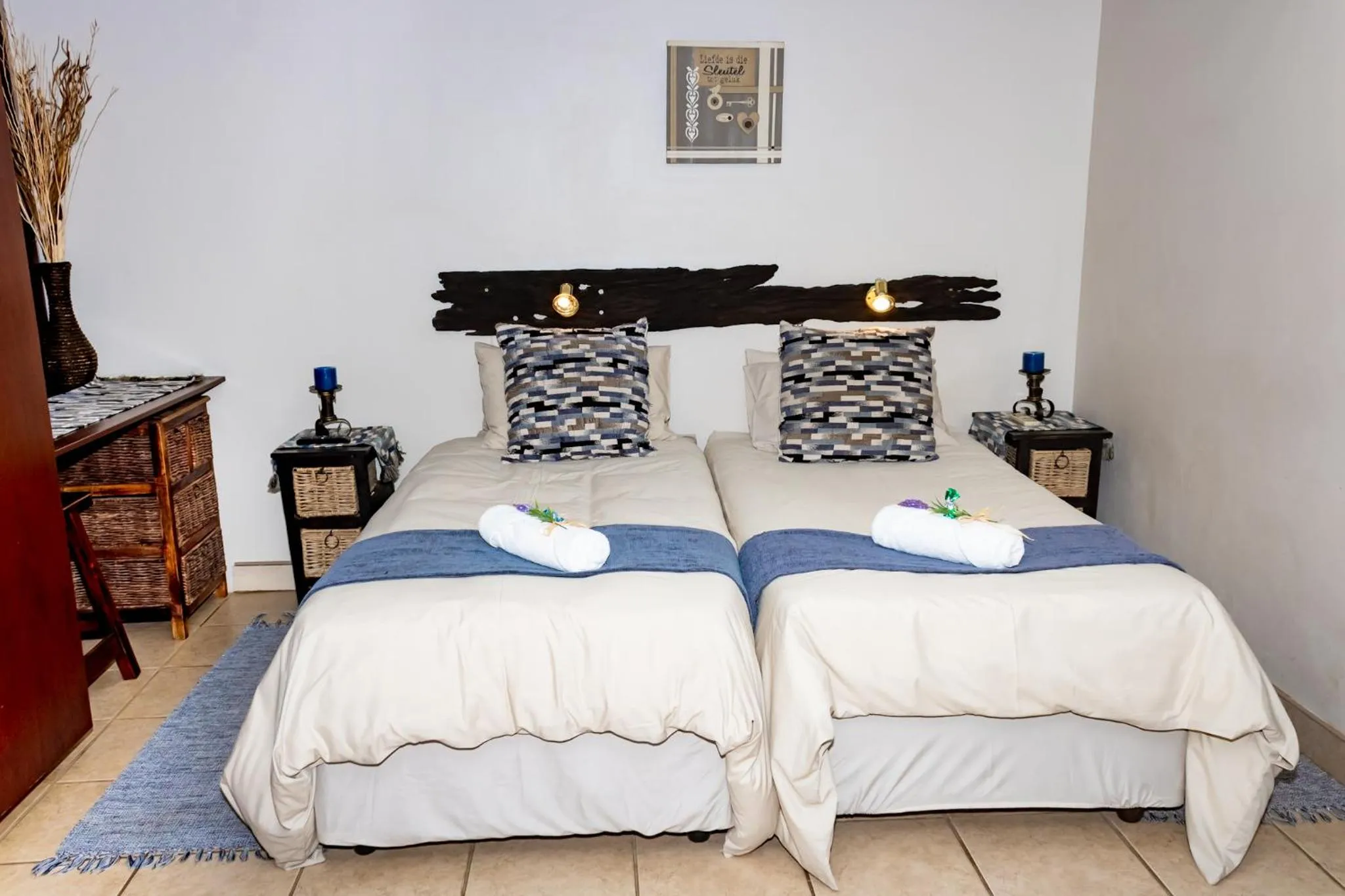 Bed in A Cherry Lane Self Catering and B&B