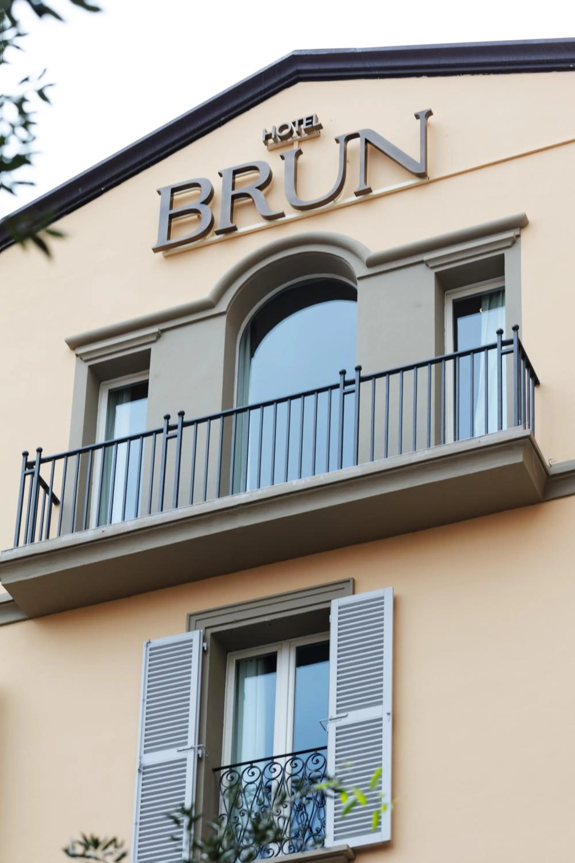 Property building in Hotel Brun