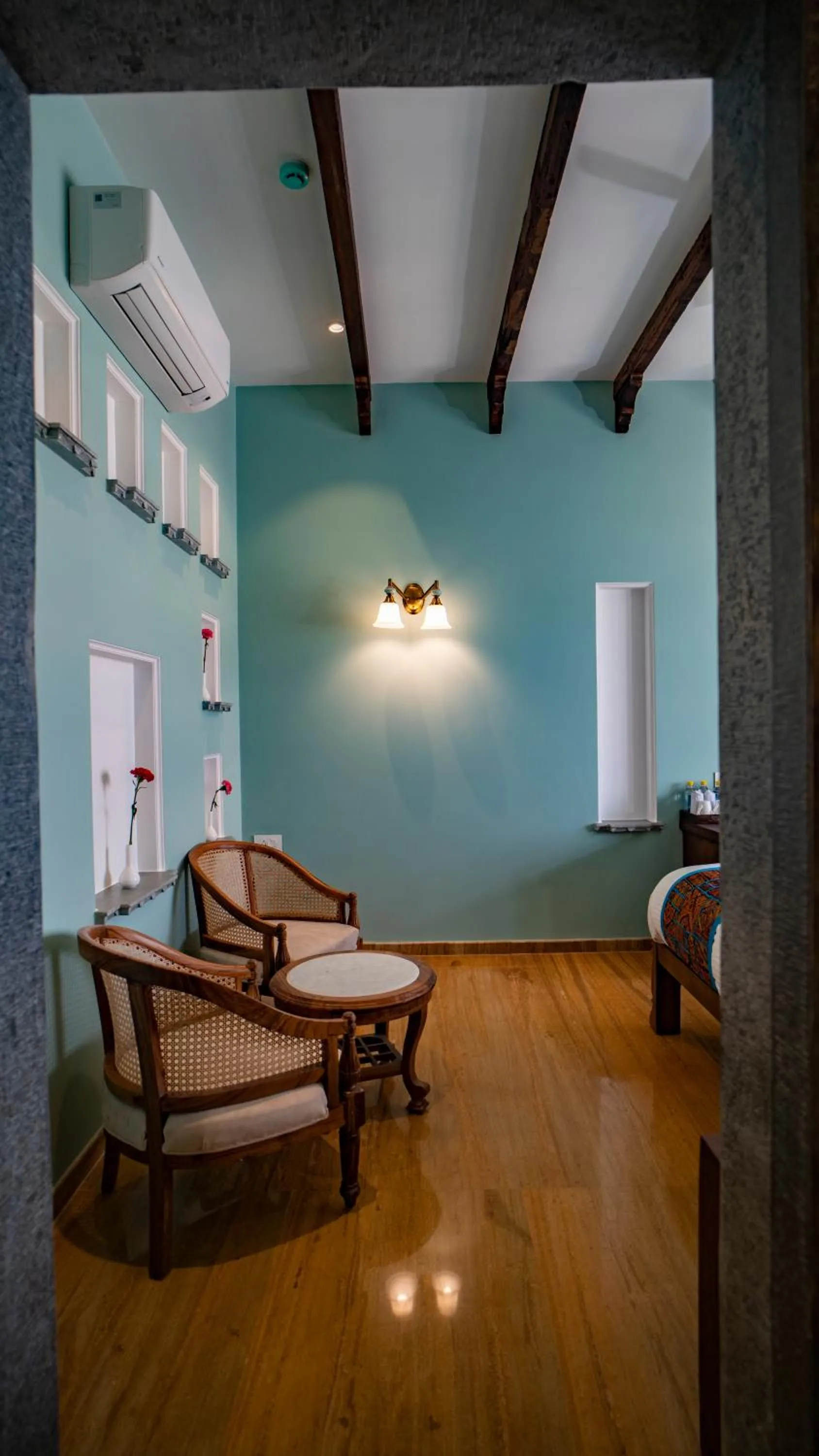 Living room in Khamma Ghani A Boutique Hotel