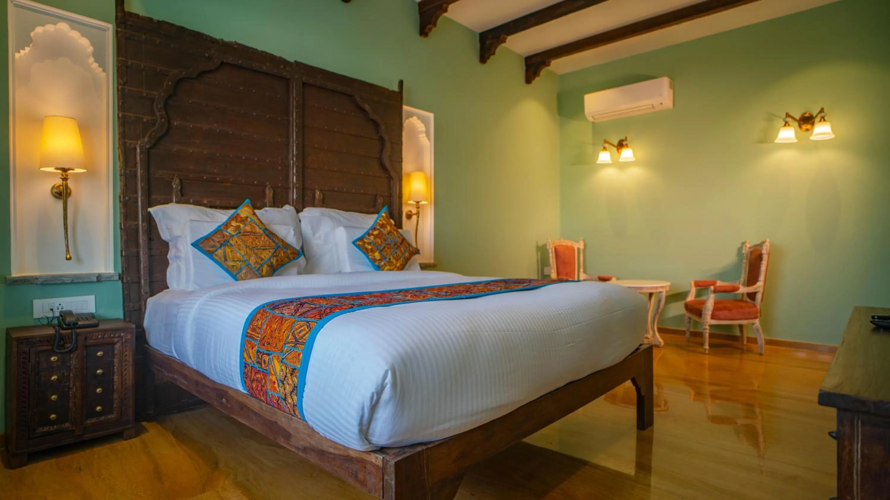 Bed in Khamma Ghani A Boutique Hotel