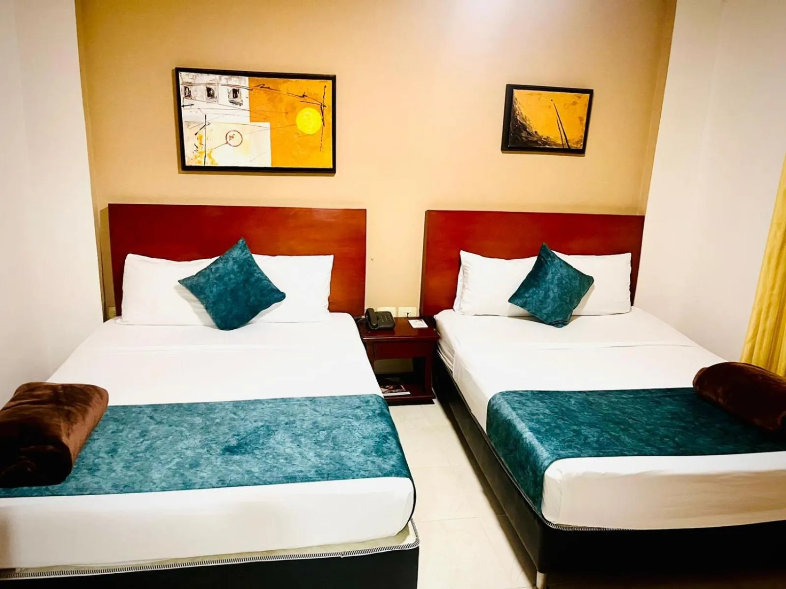 Bed in Hotel Luxor Cúcuta