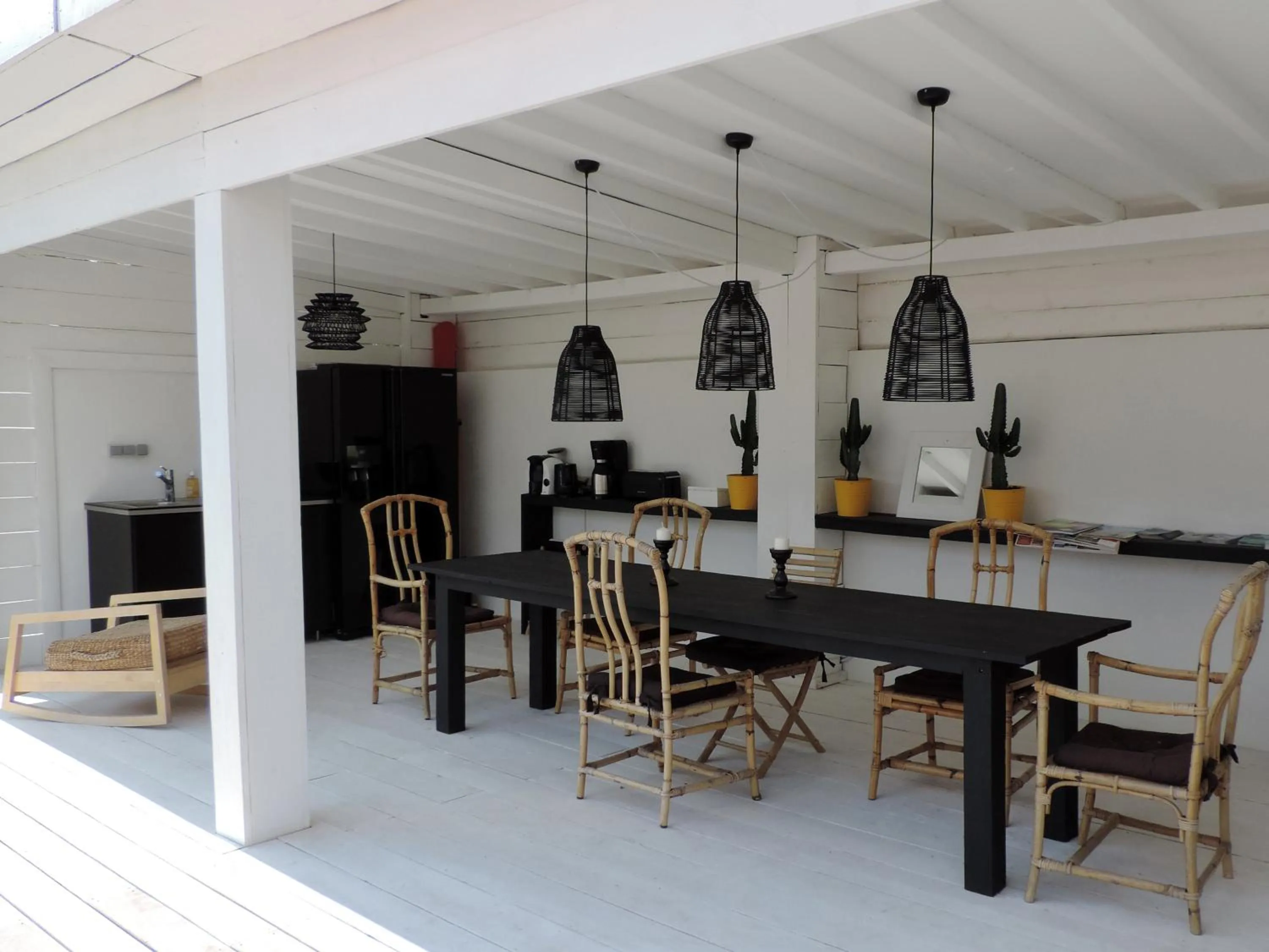 Dining area in Villa Le Sud