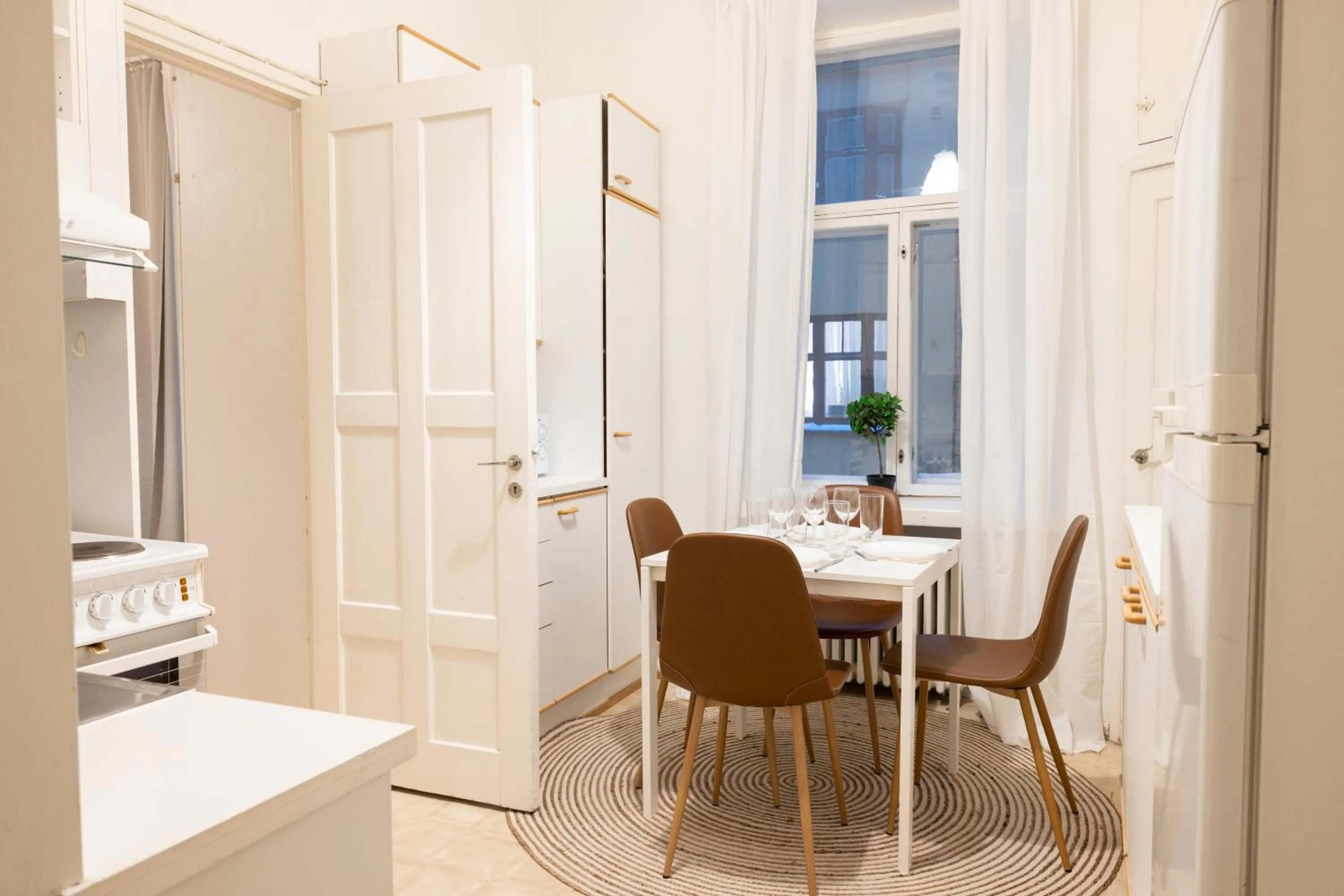 Kitchen or kitchenette in 2ndhomes Central & Cozy 1 BR Apartment in Kaisaniemi