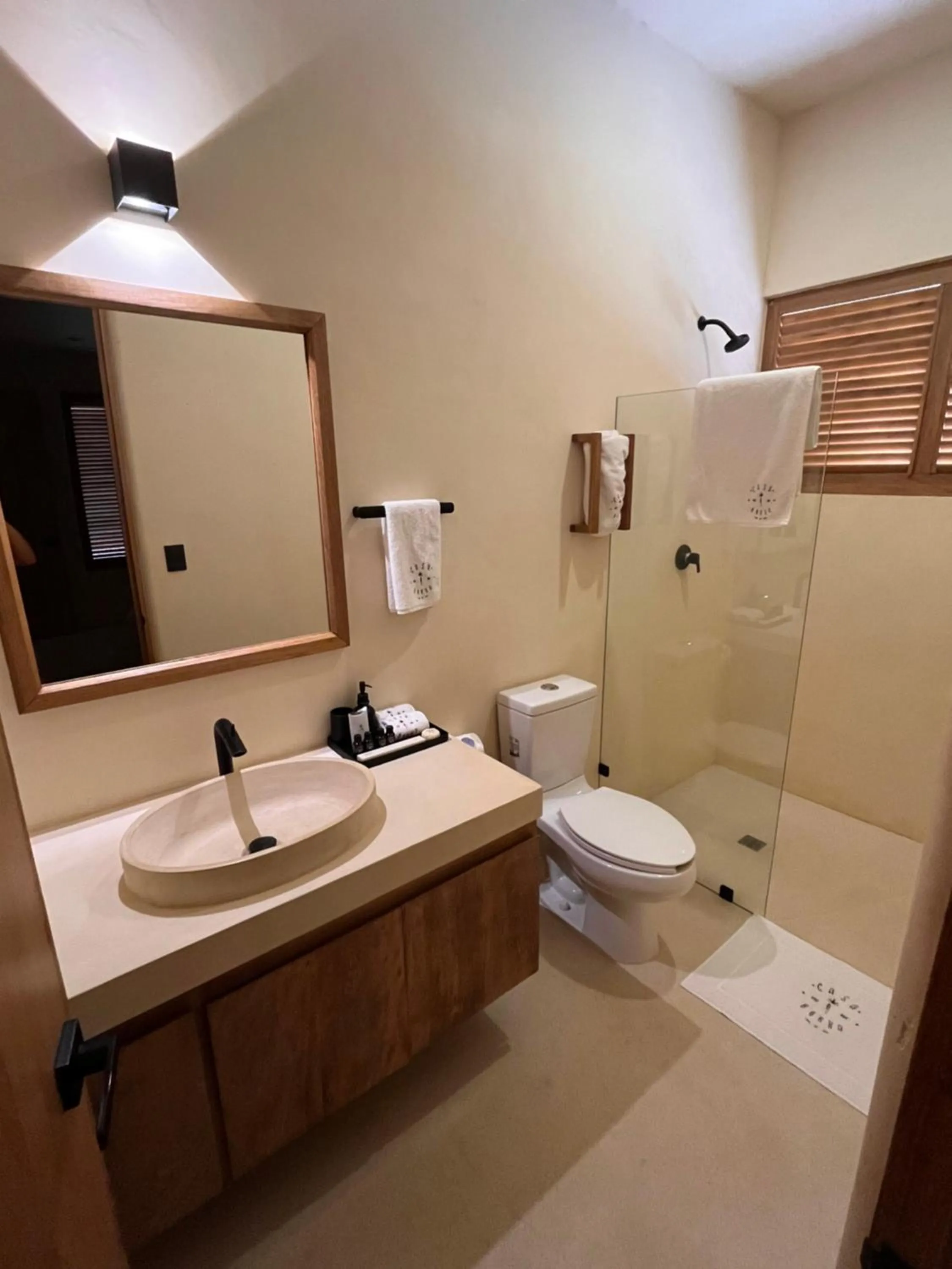 Shower in Casa Borka LUXURY FULLY FURNISHED BEACH CONDOS WITH POOL