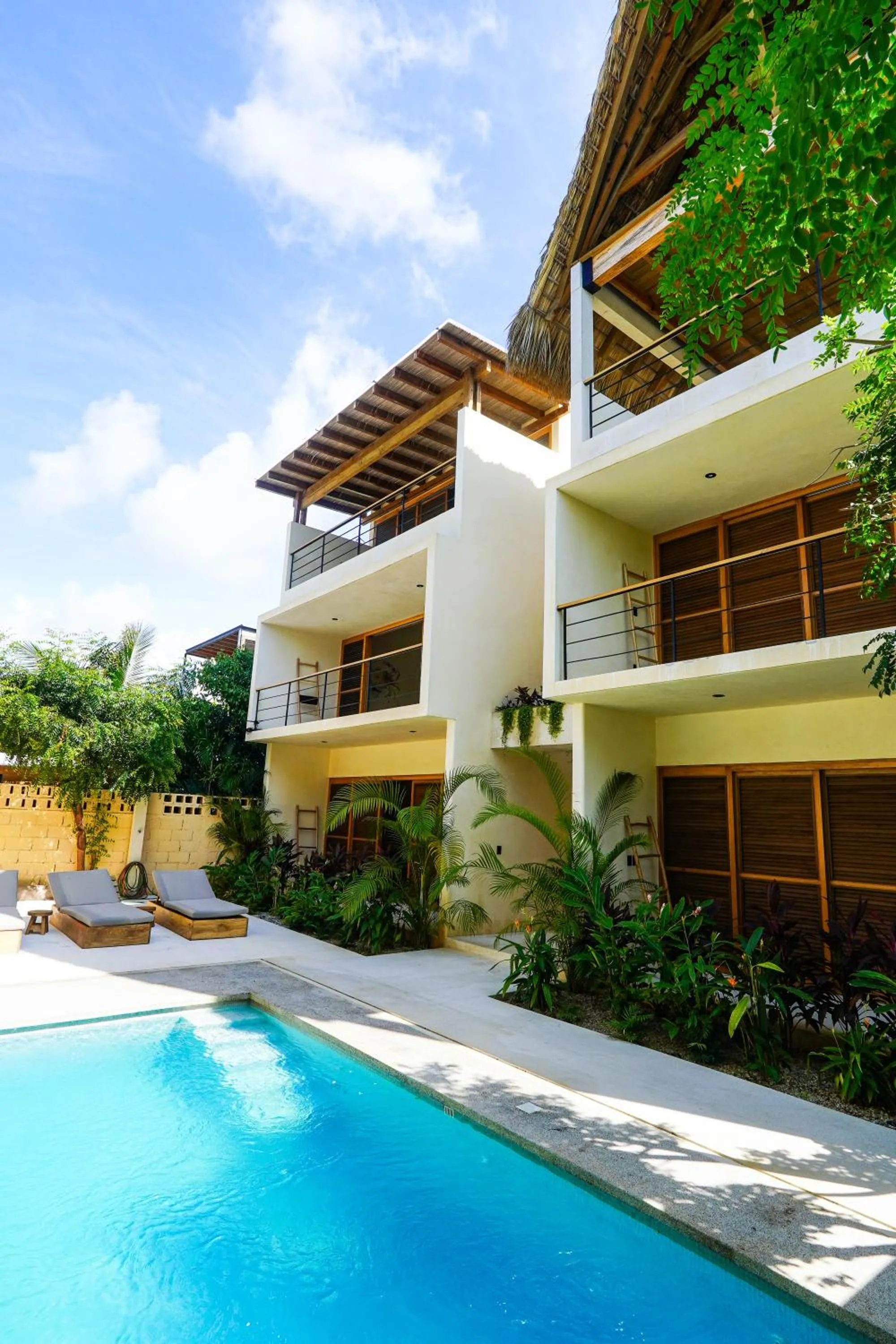 Property building in Casa Borka LUXURY FULLY FURNISHED BEACH CONDOS WITH POOL