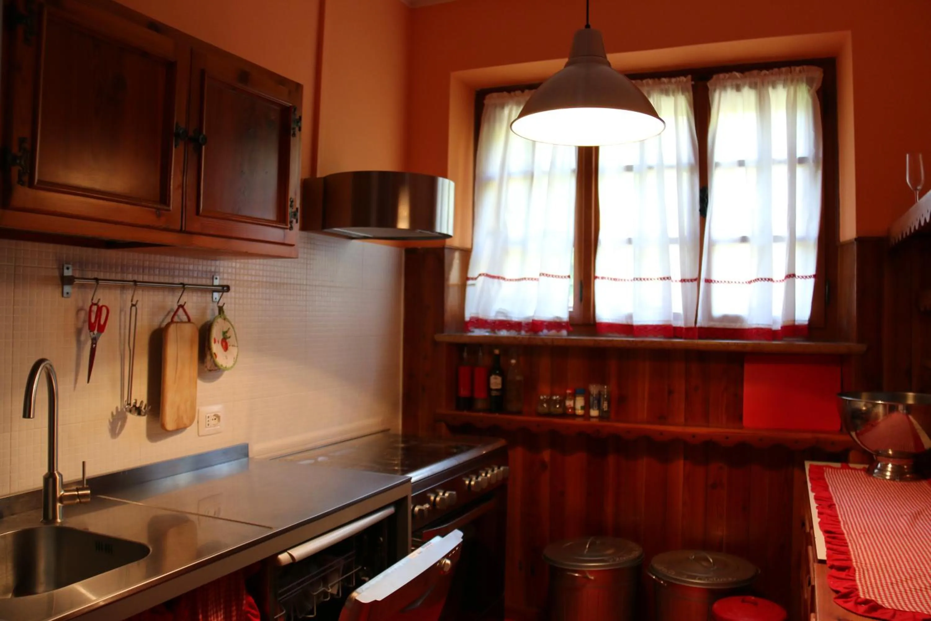 Kitchen or kitchenette in Villa Margiò
