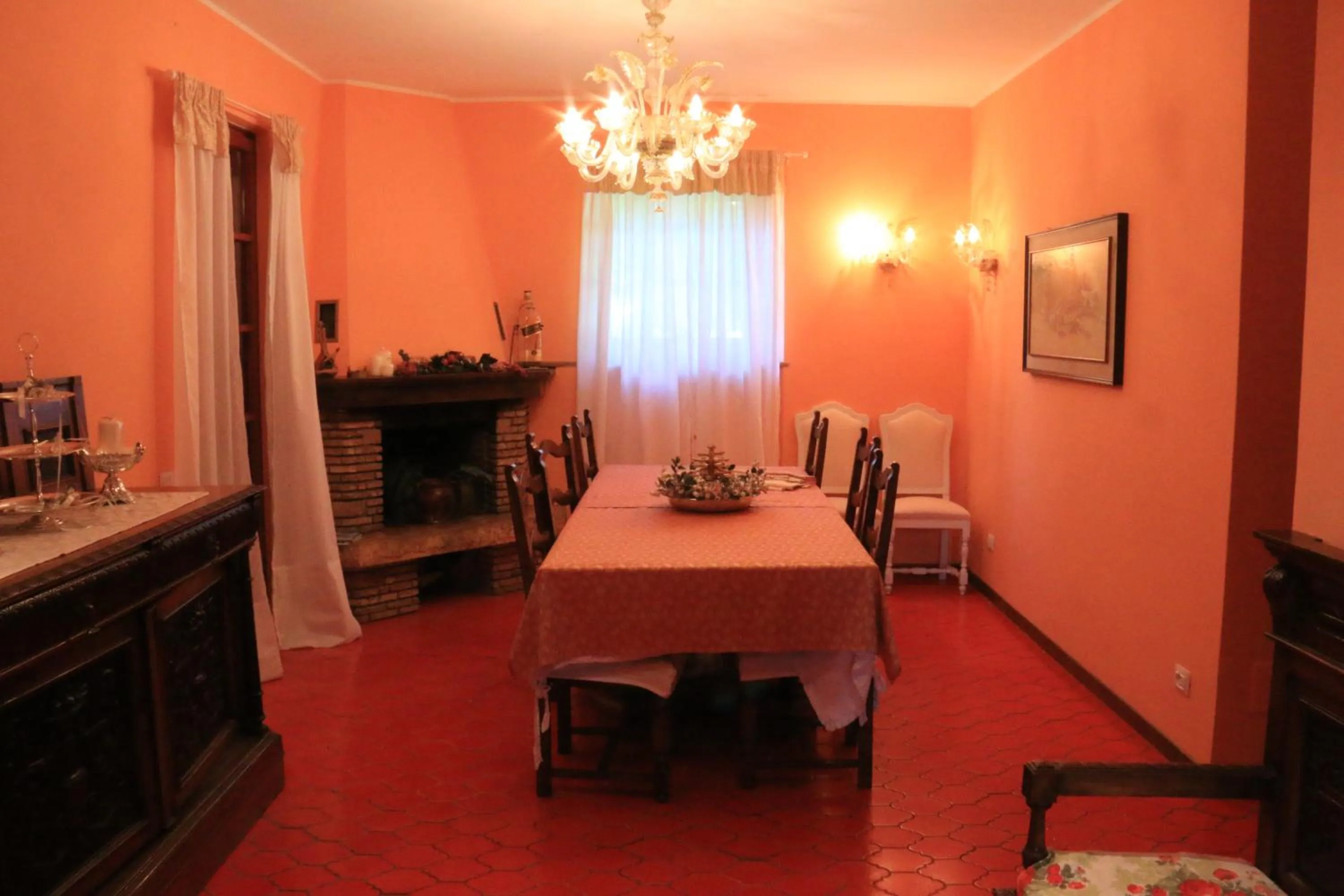 Dining area in Villa Margiò