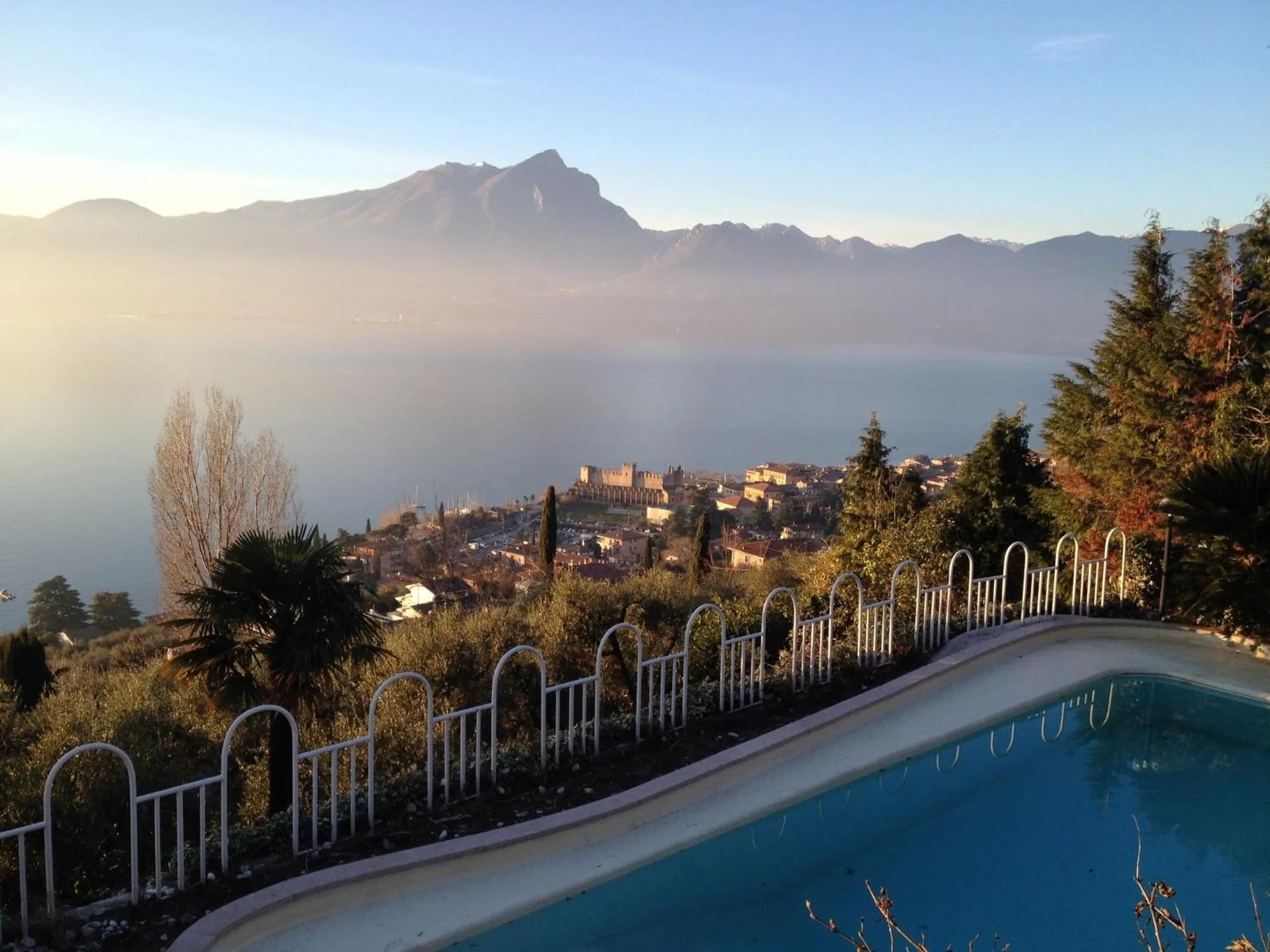 Lake view in Villa Margiò