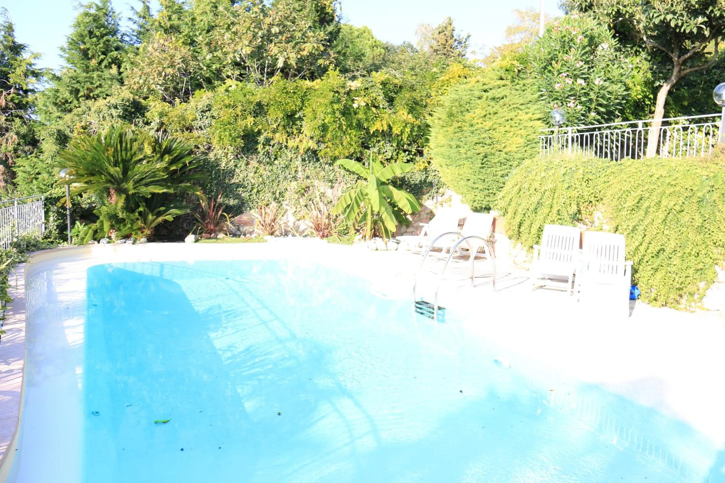 Pool view in Villa Margiò