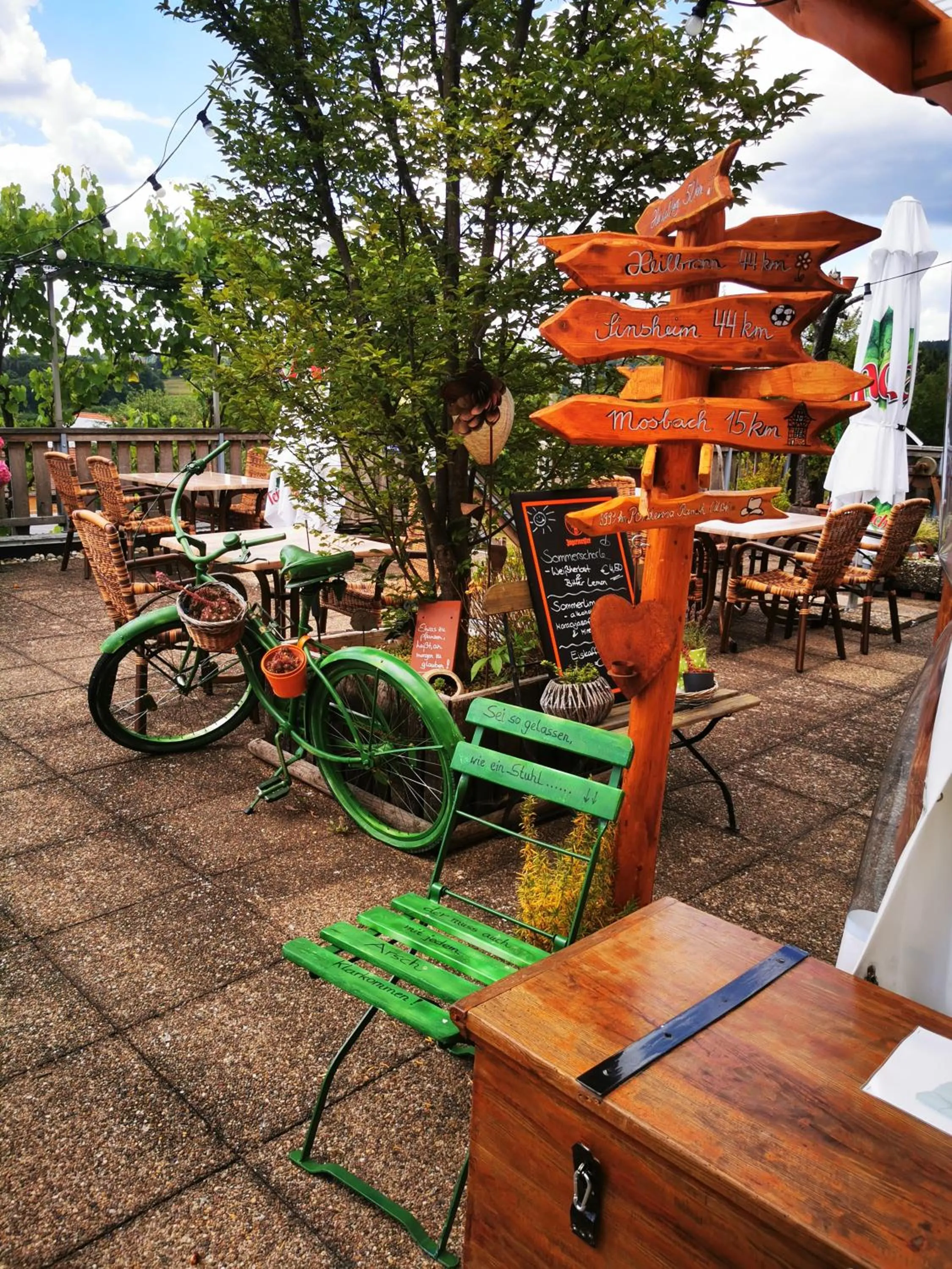 Balcony/Terrace in Landhotel Engel