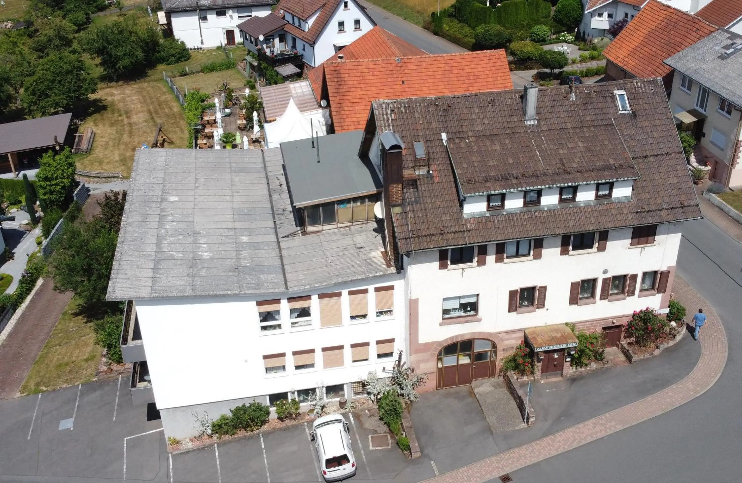 Bird's eye view in Landhotel Engel