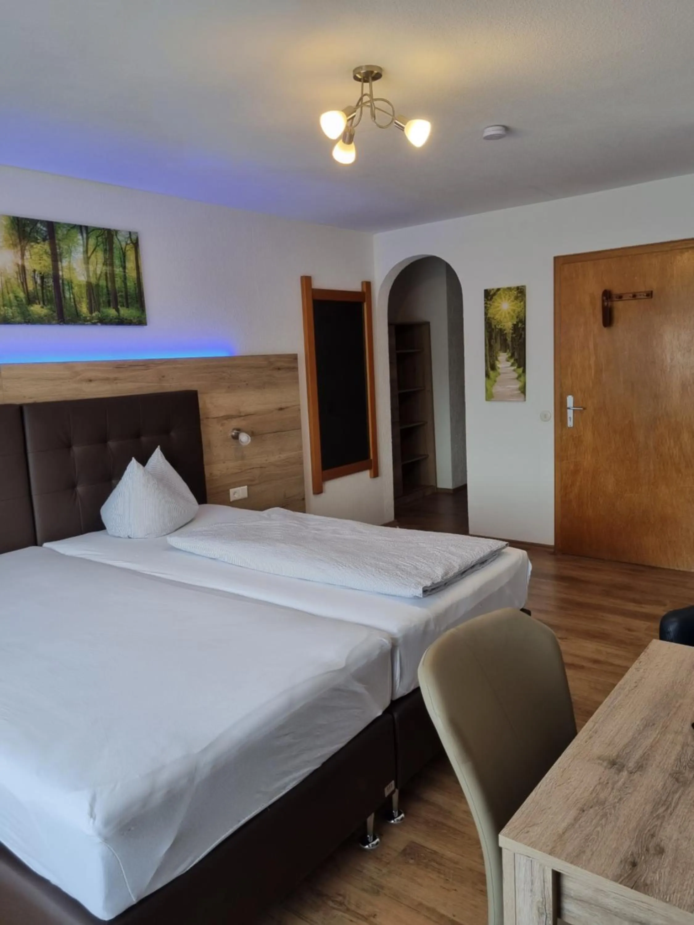 Bed in Landhotel Engel