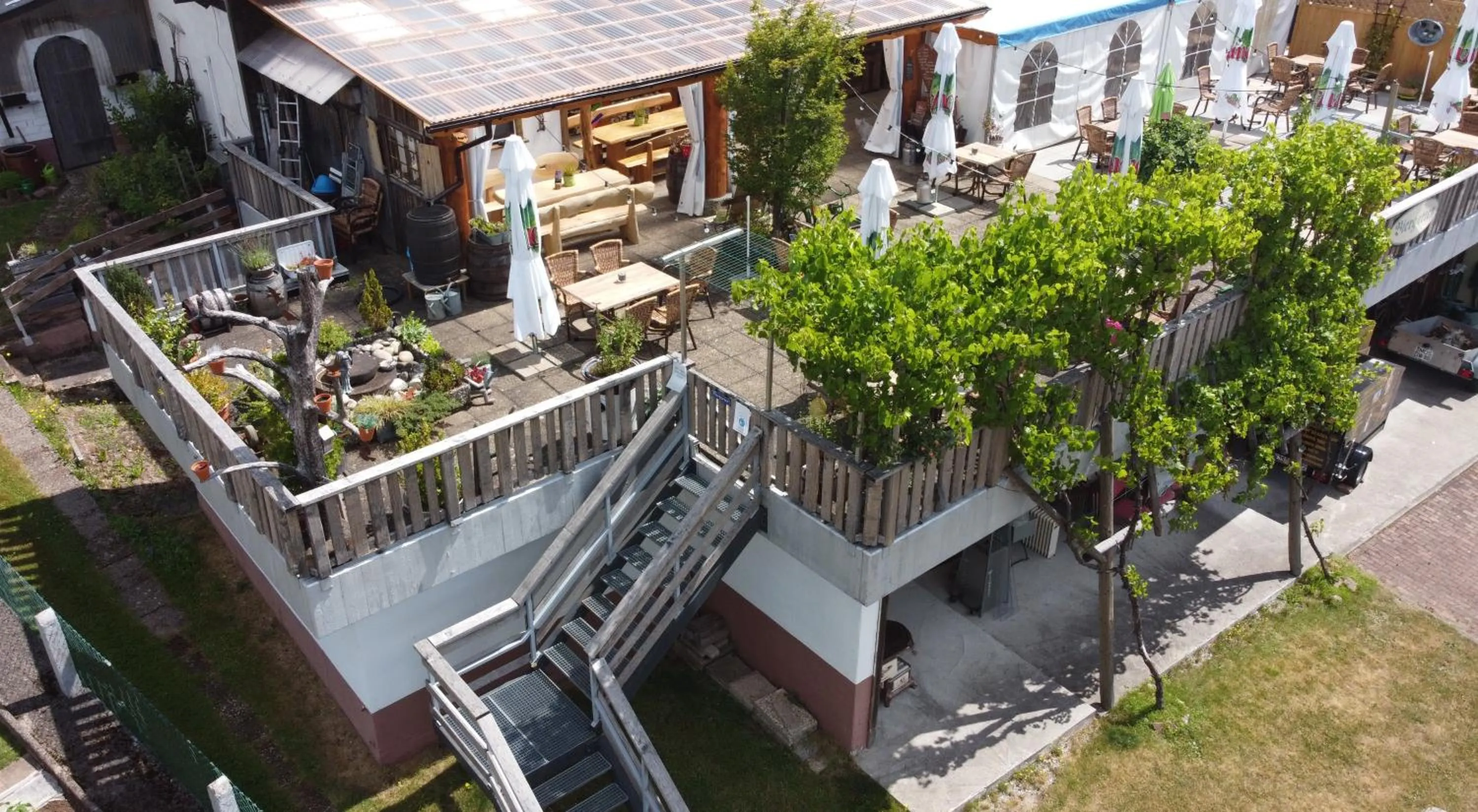 Bird's eye view in Landhotel Engel