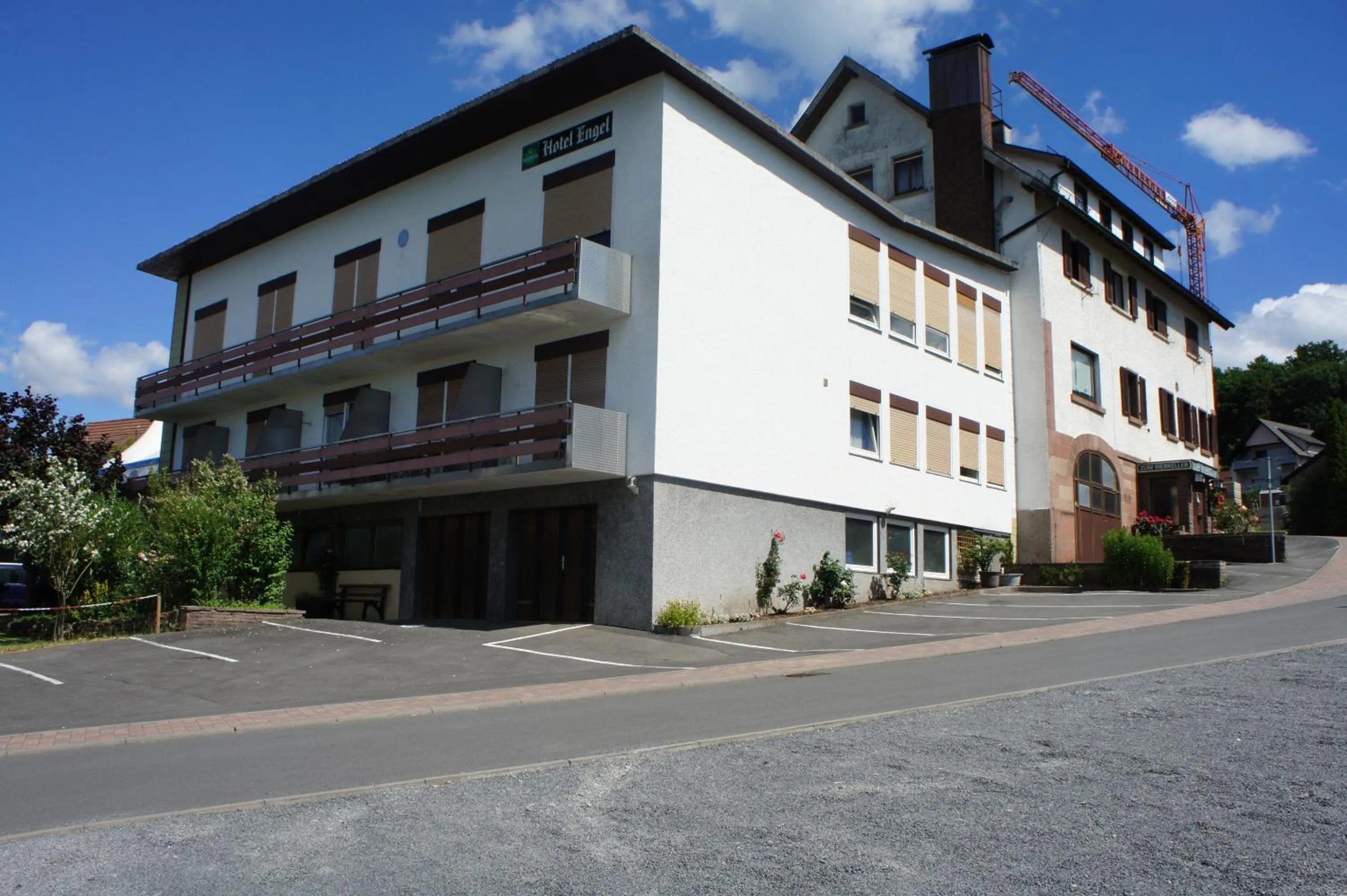 Property building in Landhotel Engel