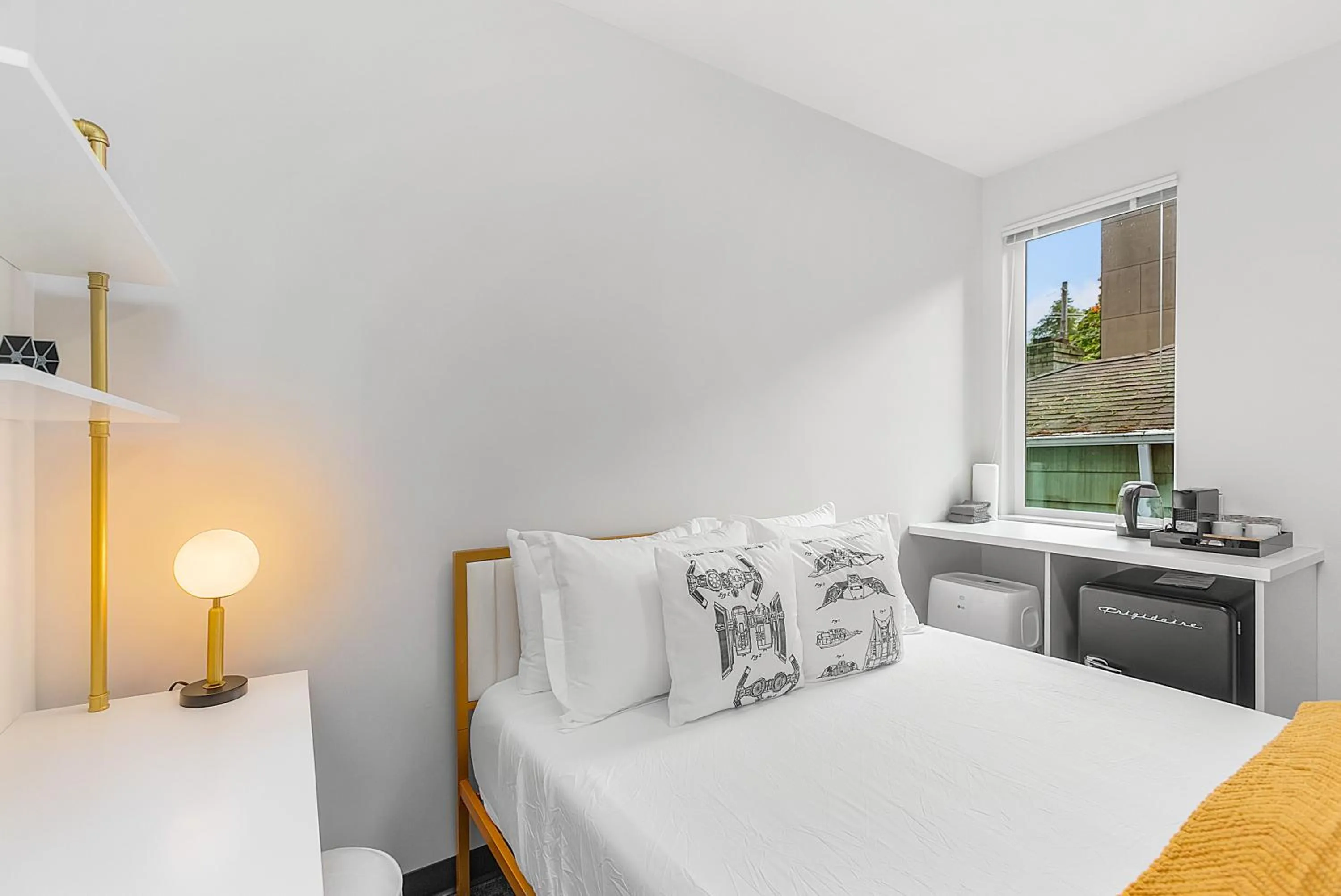 Bed in Palpatine Sith Lord Suite