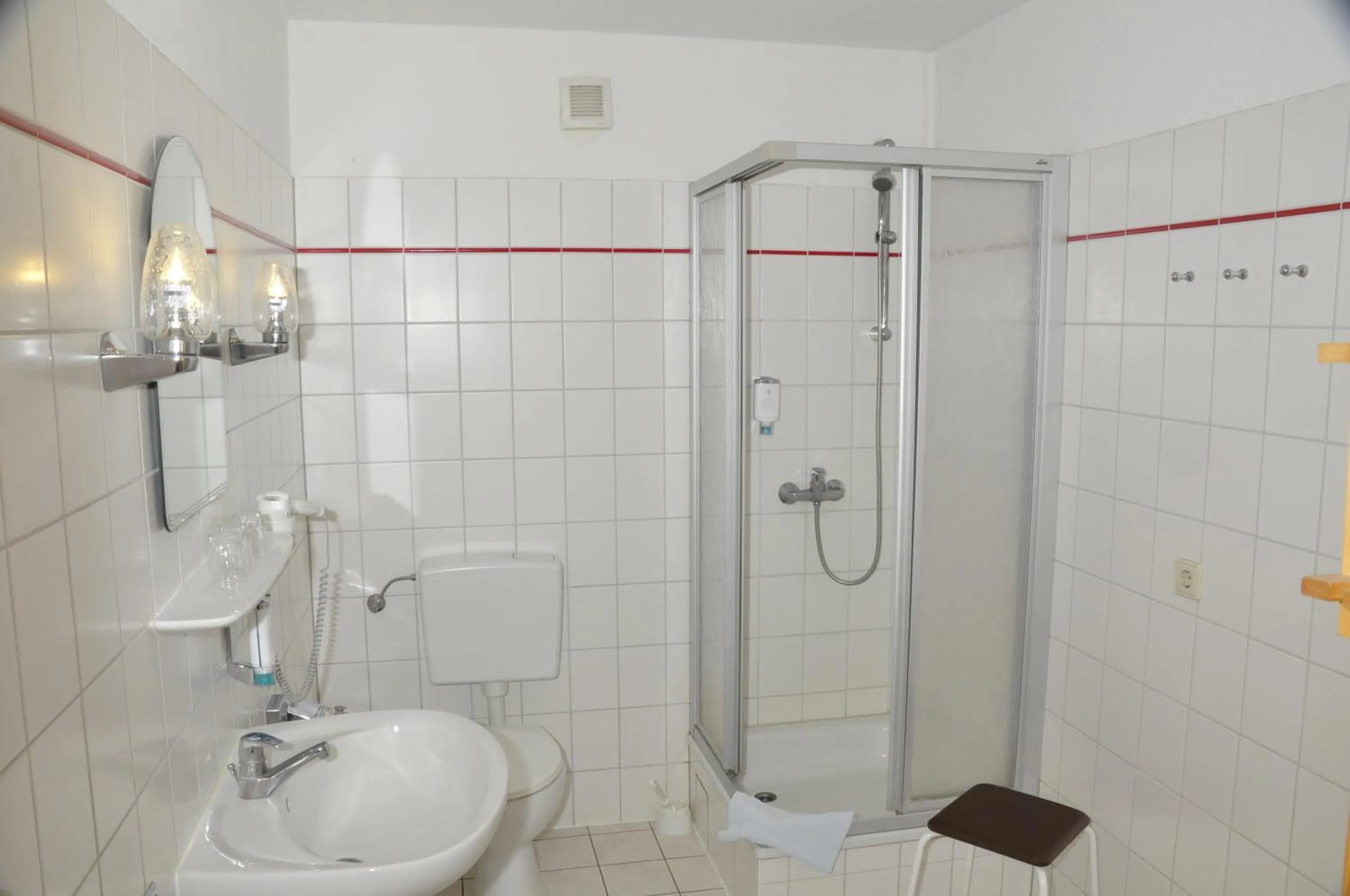 Shower in Hotel Zierow - Urlaub an der Ostsee