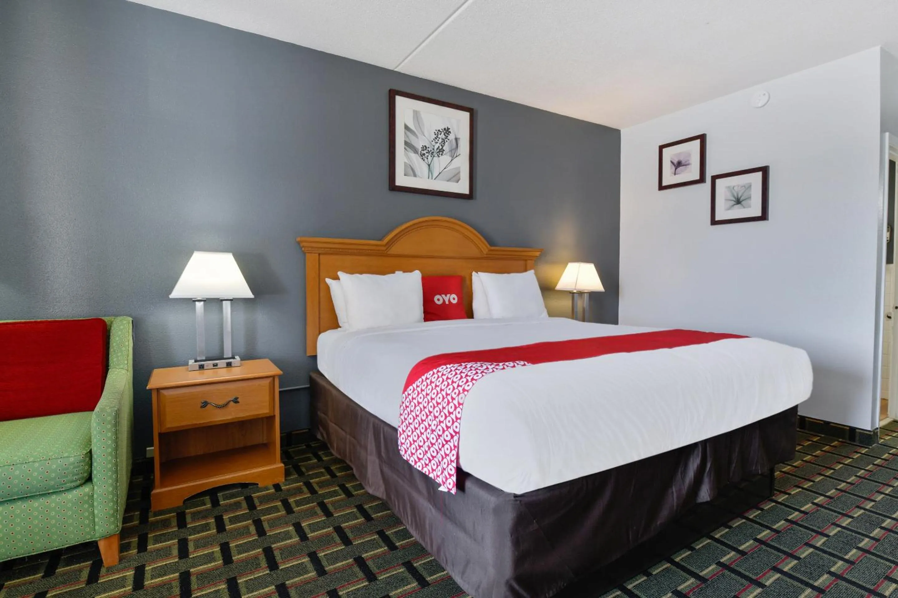 Bedroom, Bed in OYO Hotel Lake Park-Valdosta I-75, Exit 5