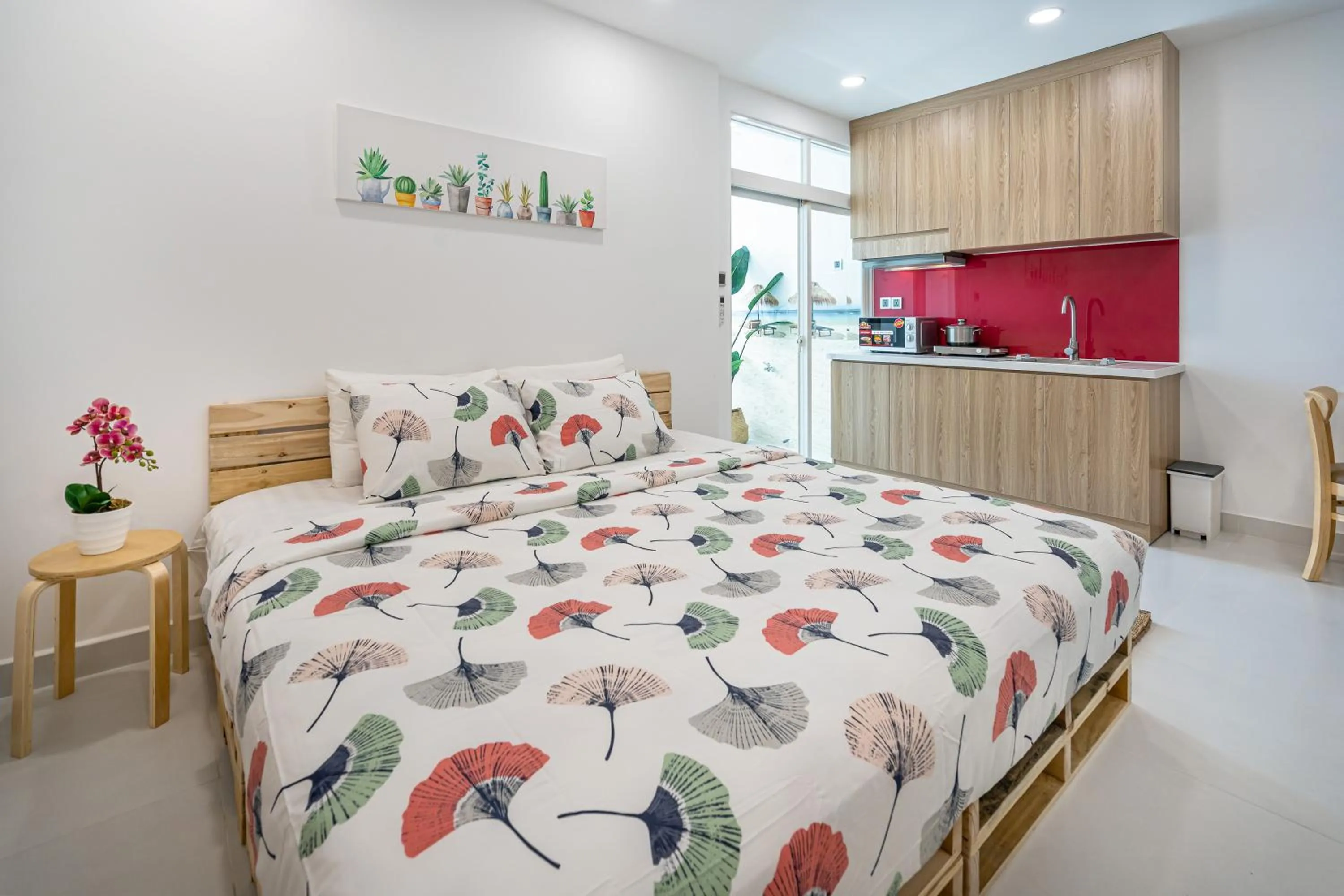 Bed in Alex House Saigon - Serviced Apartment