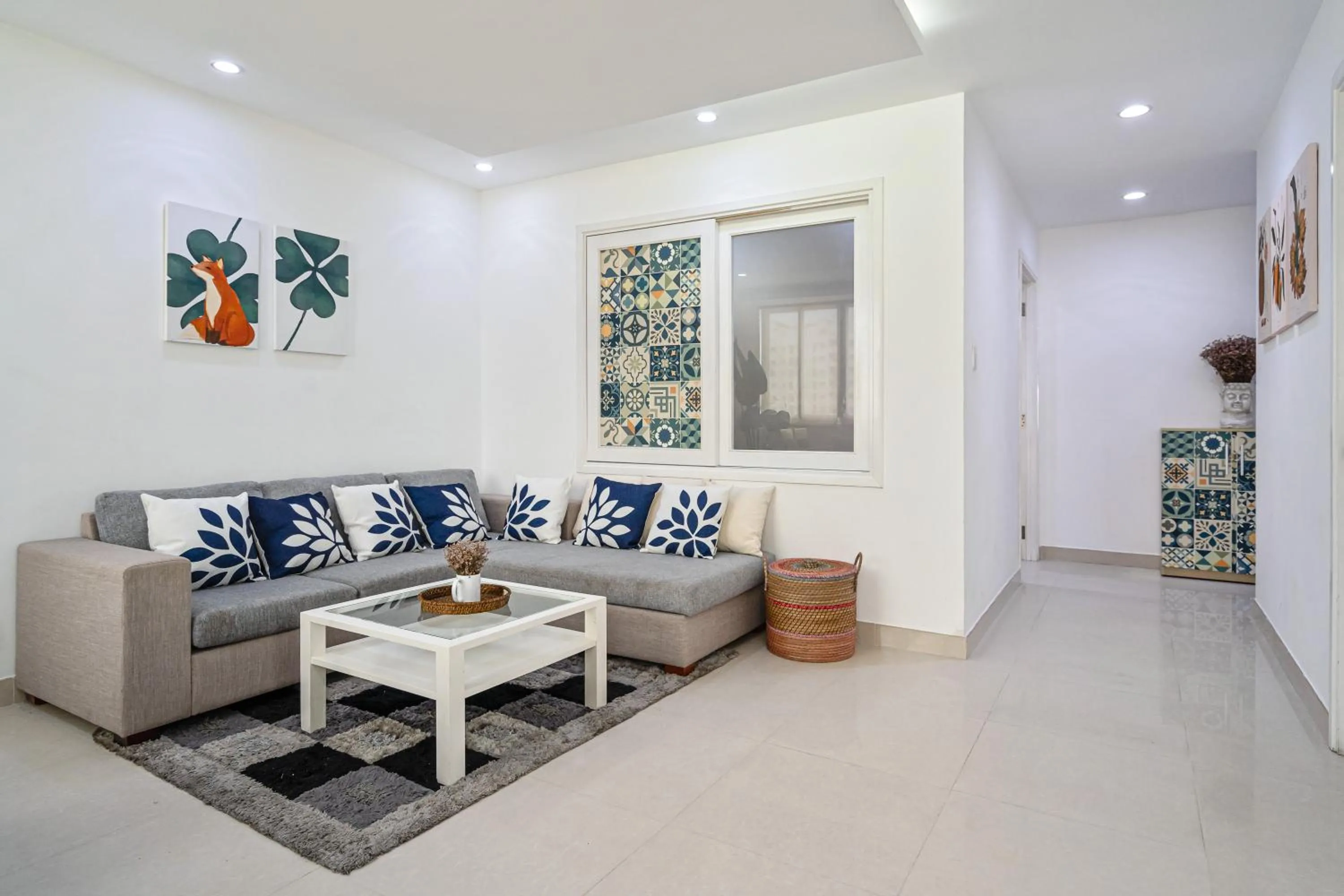 Living room in Alex House Saigon - Serviced Apartment